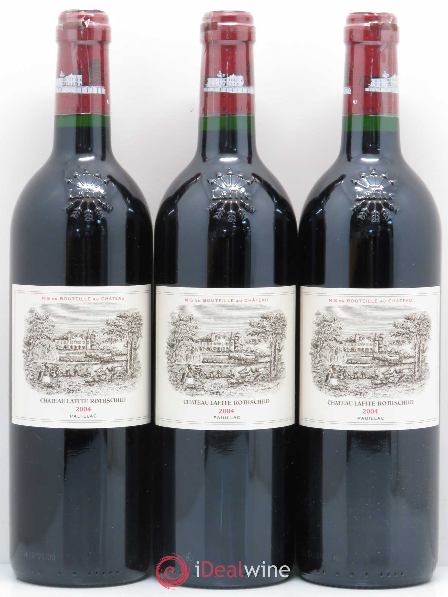 Château Lafite Rothschild 1er Grand Cru Classé 2004 - Lot de 6 bouteilles - 3