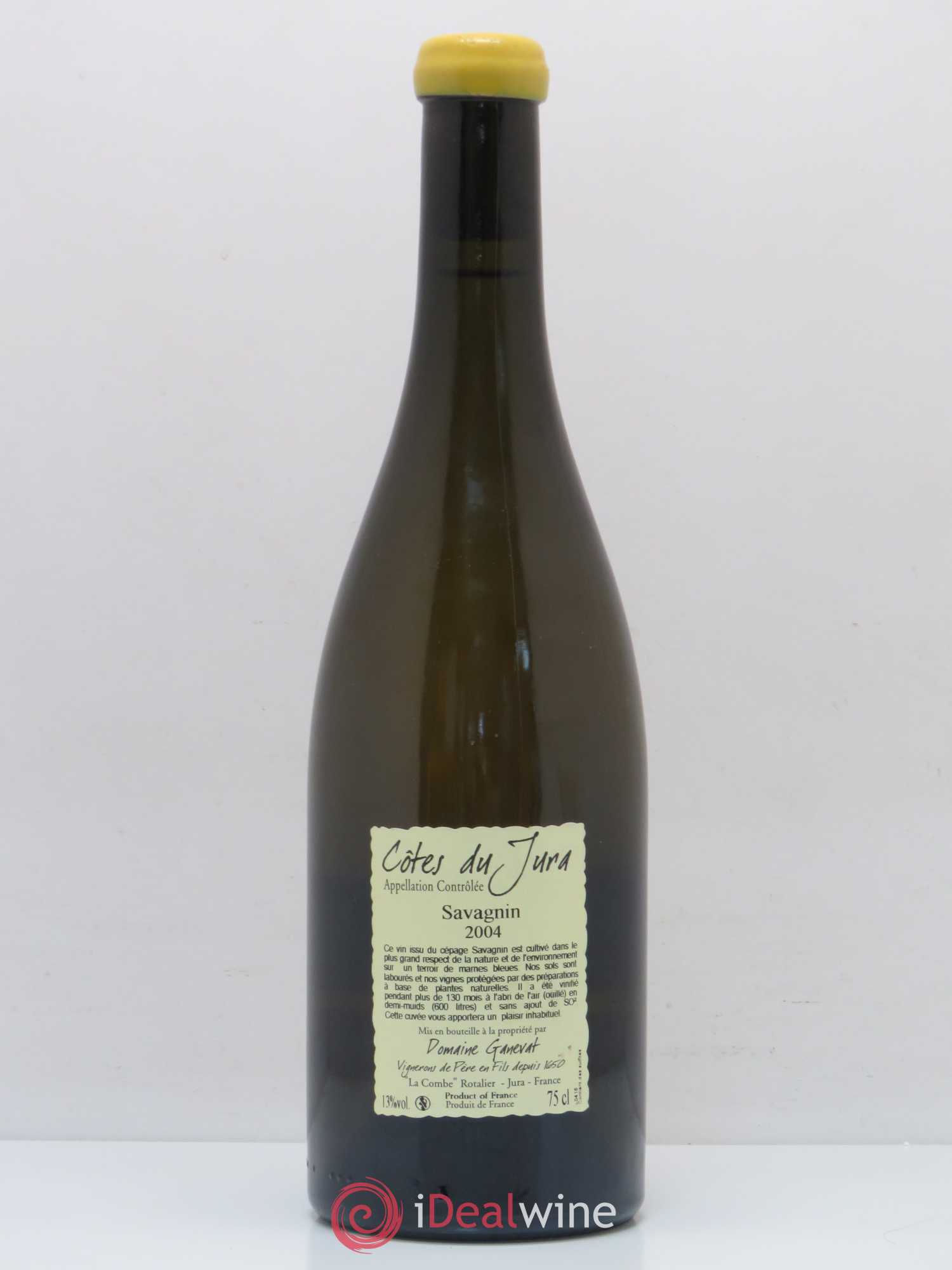 Côtes du Jura Les Vignes de mon Père Jean-François Ganevat (Domaine) 2004 - Lot de 1 bouteille - 1
