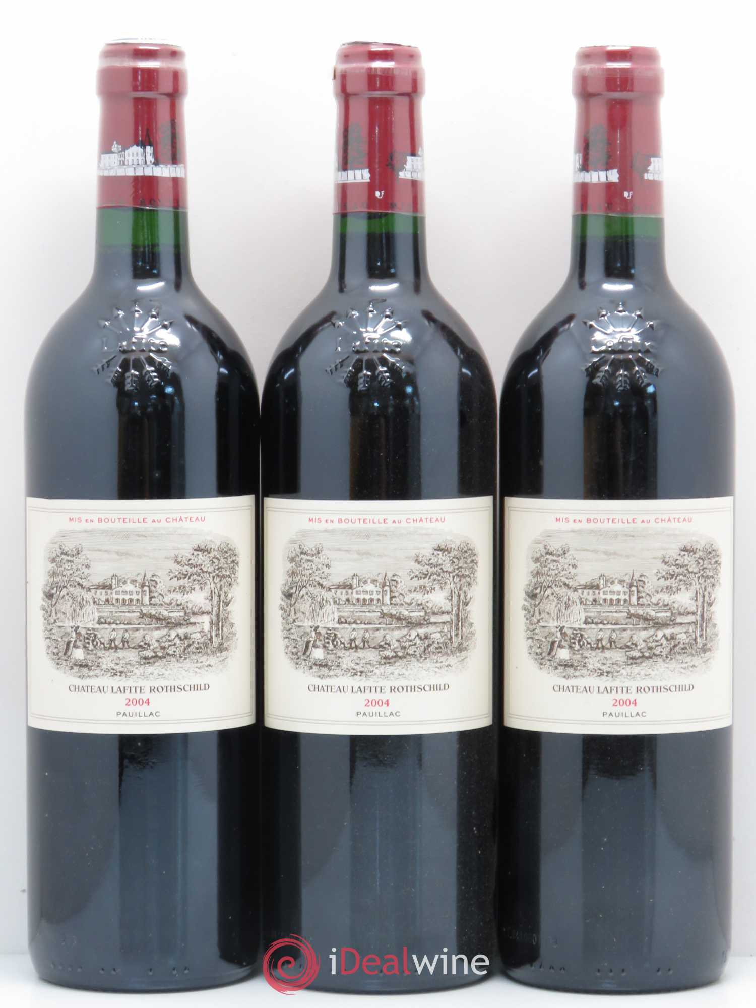Château Lafite Rothschild 1er Grand Cru Classé 2004 - Lot de 6 bouteilles - 1
