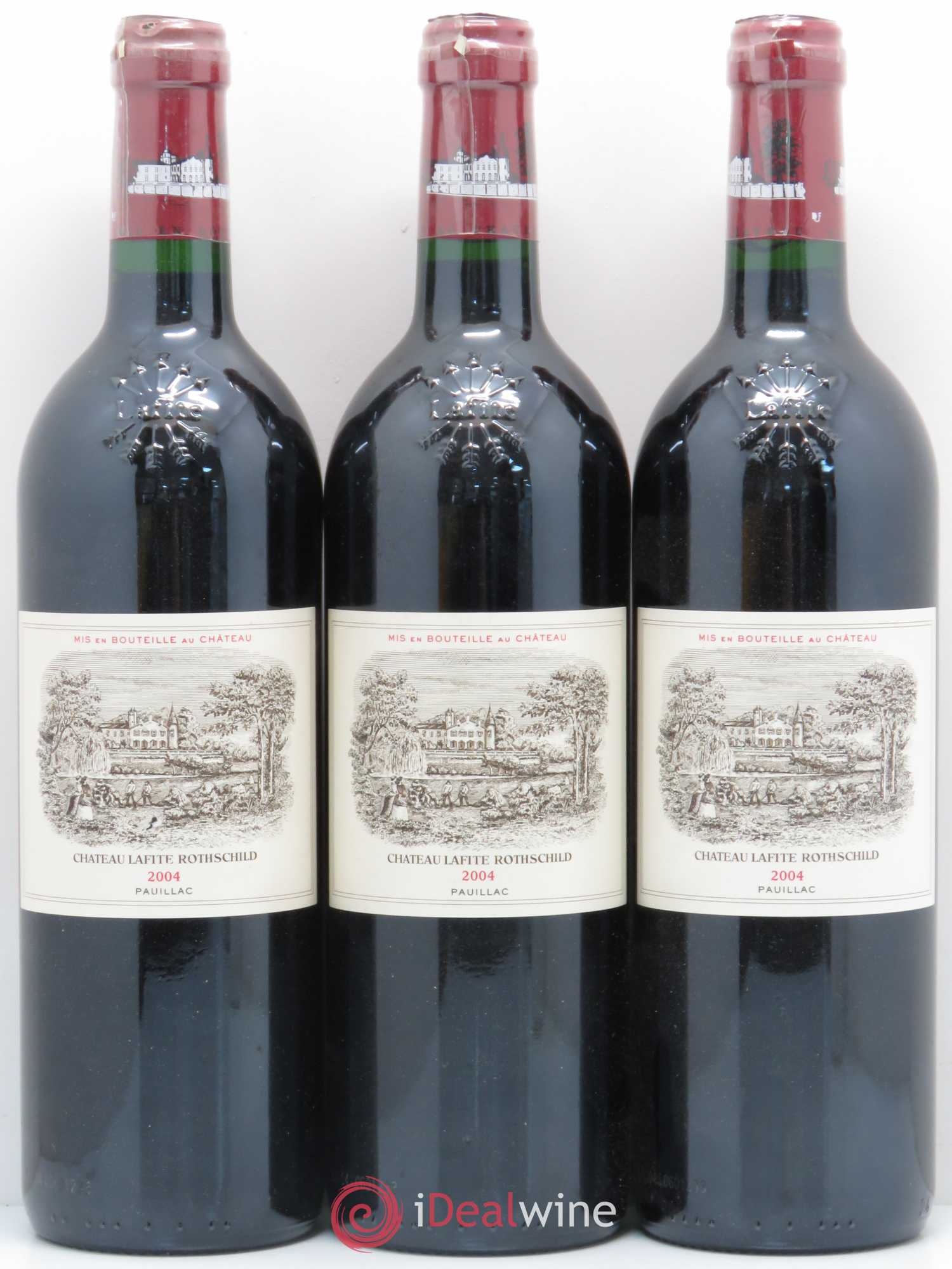 Château Lafite Rothschild 1er Grand Cru Classé 2004 - Lot de 6 bouteilles - 3