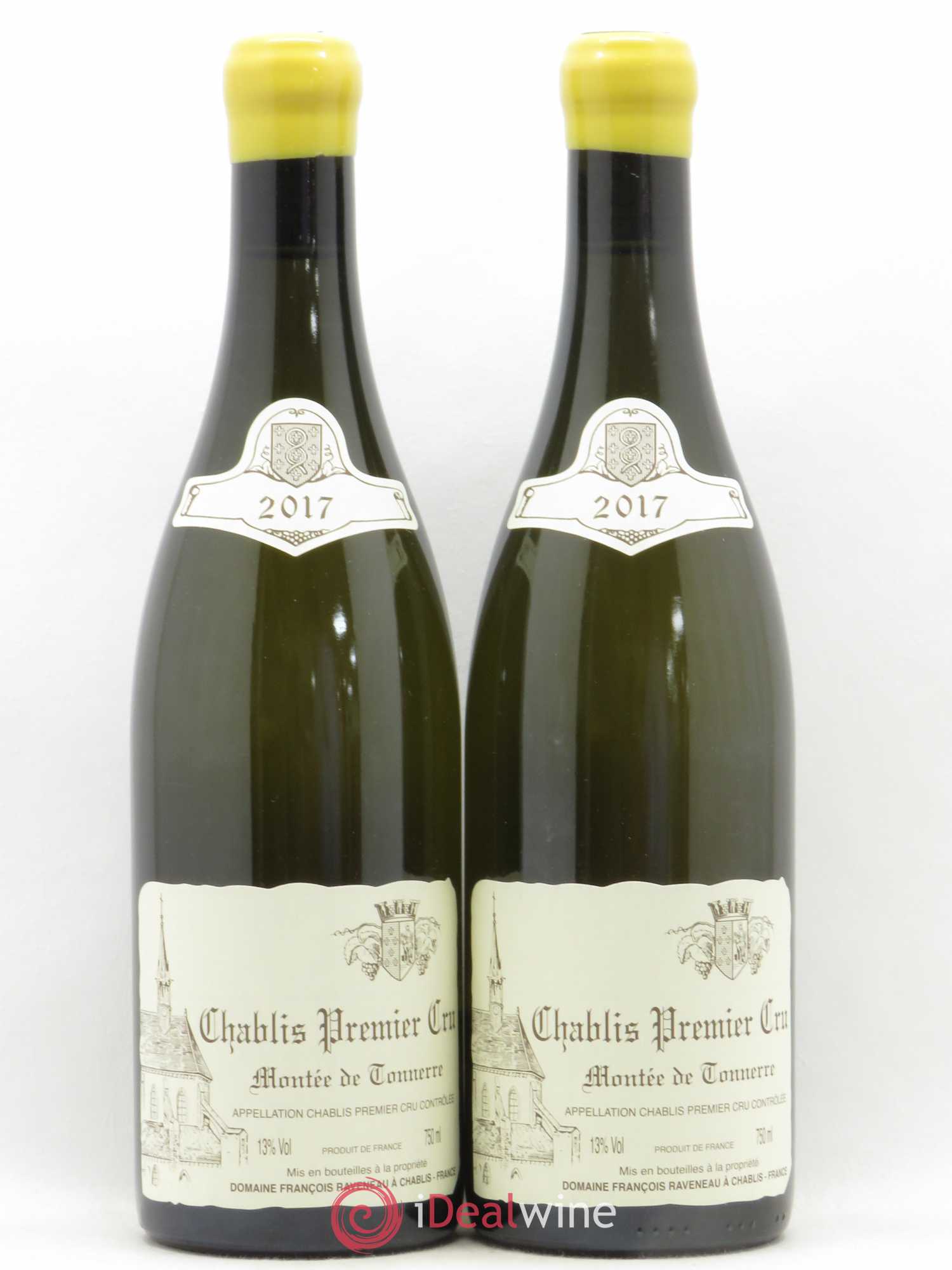 Chablis 1er Cru Montée de Tonnerre Raveneau (Domaine) 2017 - Lot de 2 bouteilles - 0
