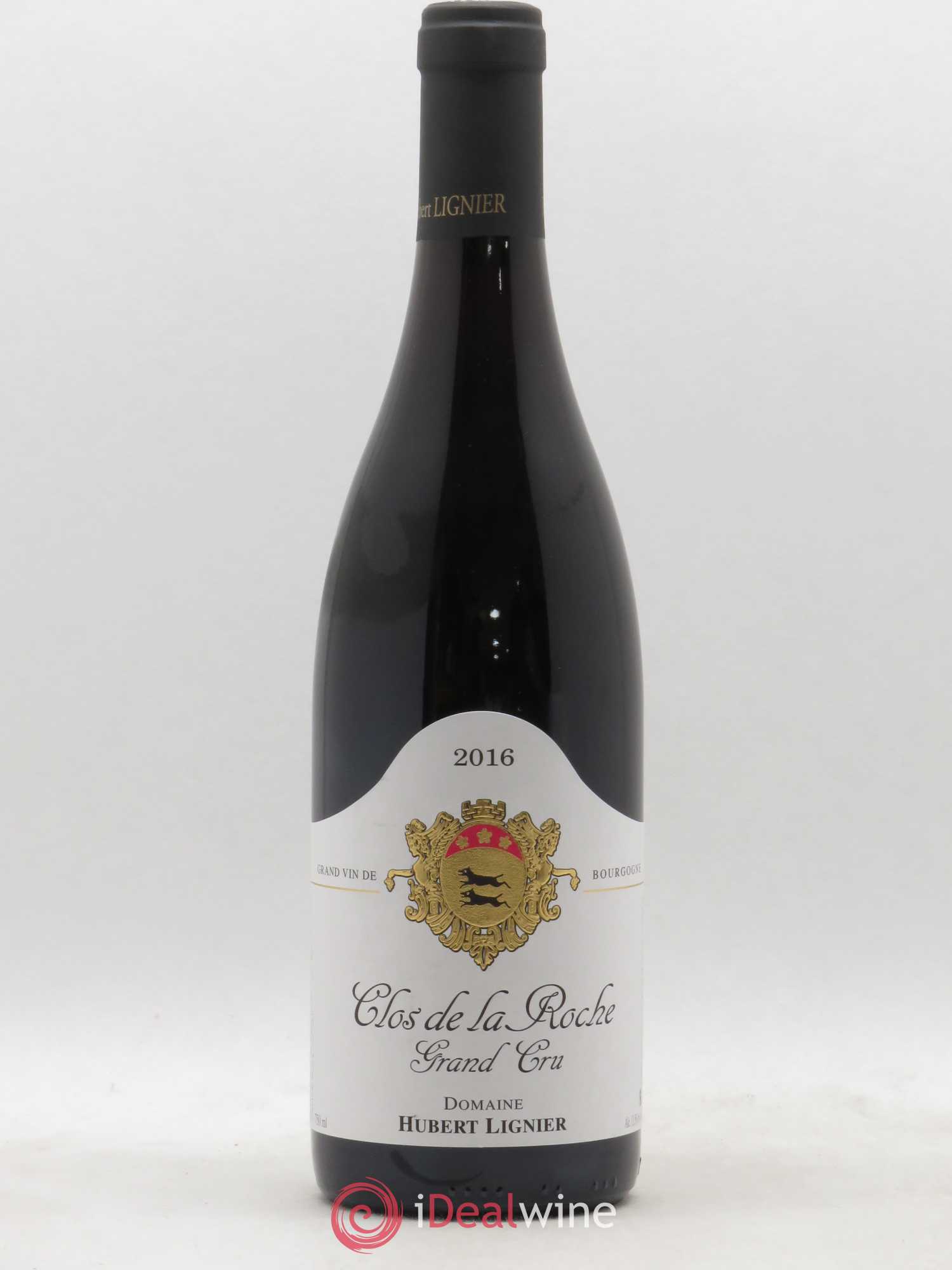 Clos de la Roche Grand Cru Hubert Lignier (Domaine) 2016 - Lot de 1 bouteille - 0