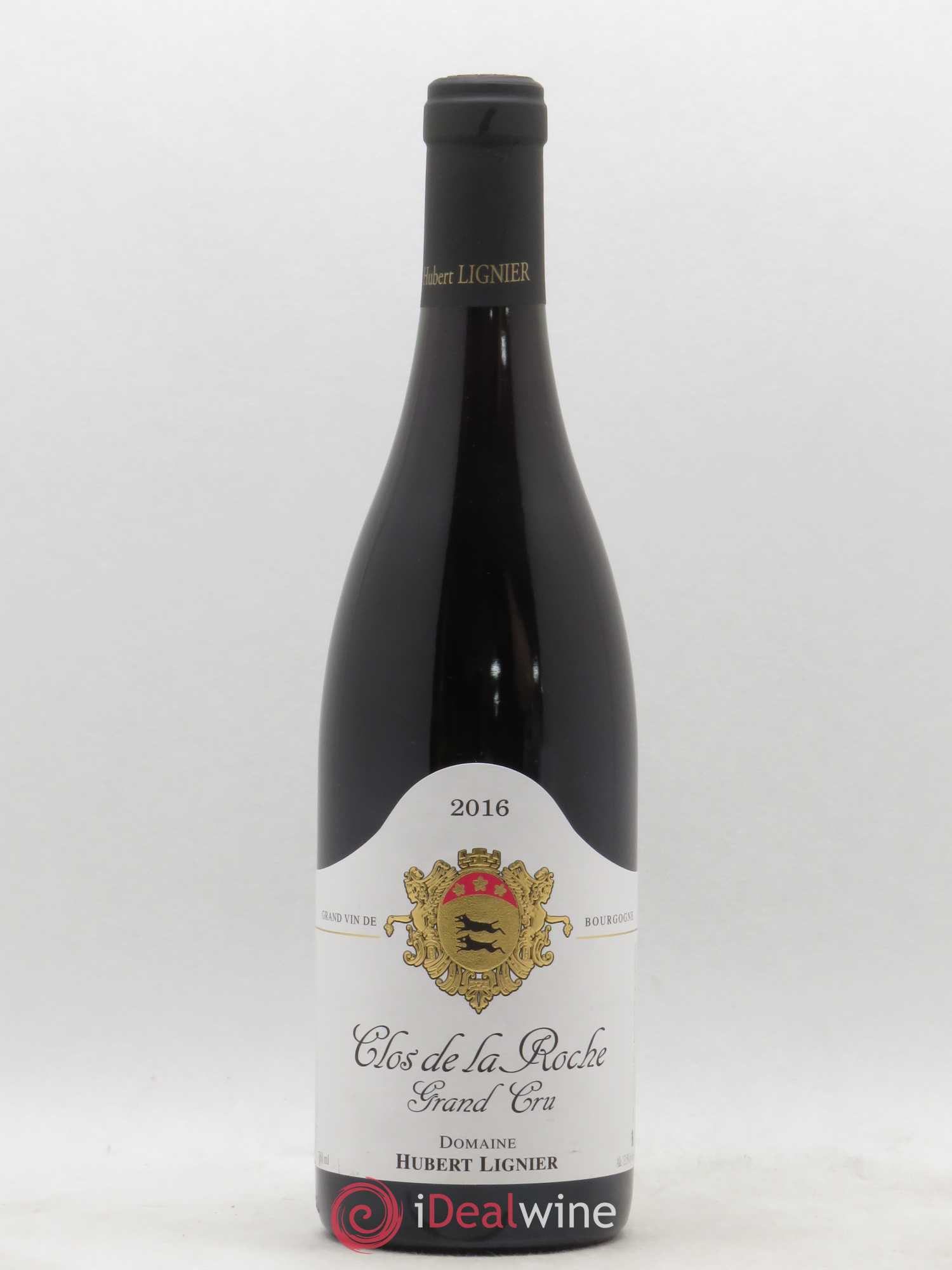 Clos de la Roche Grand Cru Hubert Lignier (Domaine) 2016 - Lot de 1 bouteille - 0