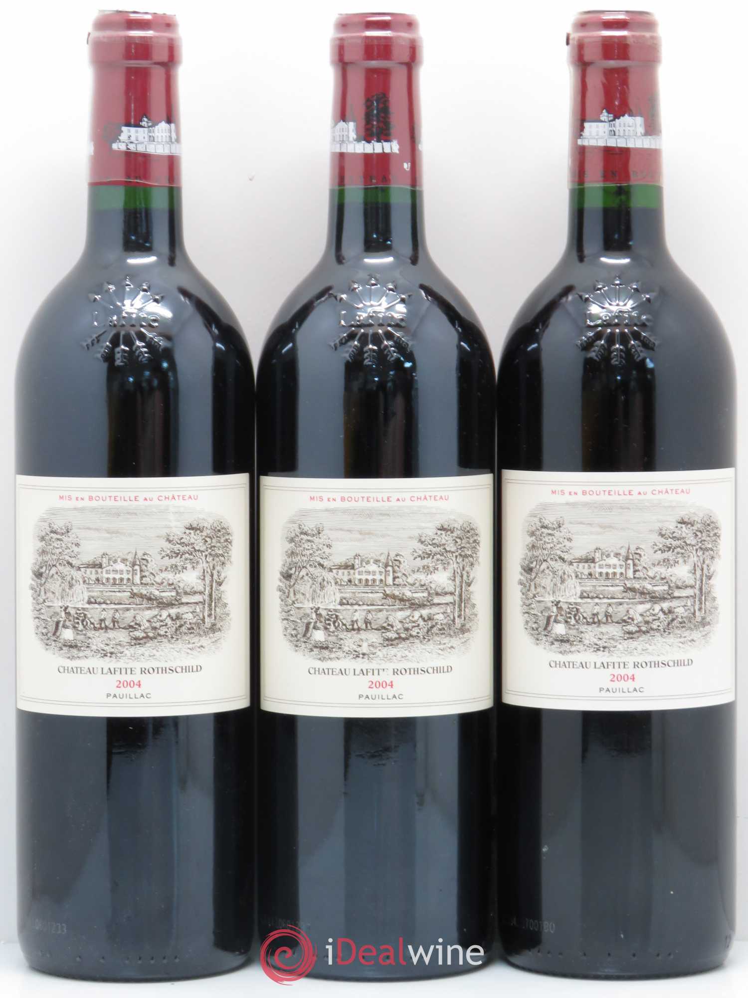 Château Lafite Rothschild 1er Grand Cru Classé 2004 - Lot de 6 bouteilles - 3