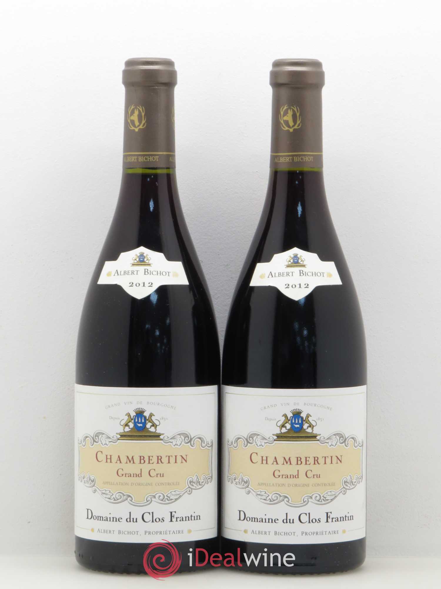 Chambertin Grand Cru Clos Frantin Domaine Bichot 2012 - Posten von 2 Flaschen - 0