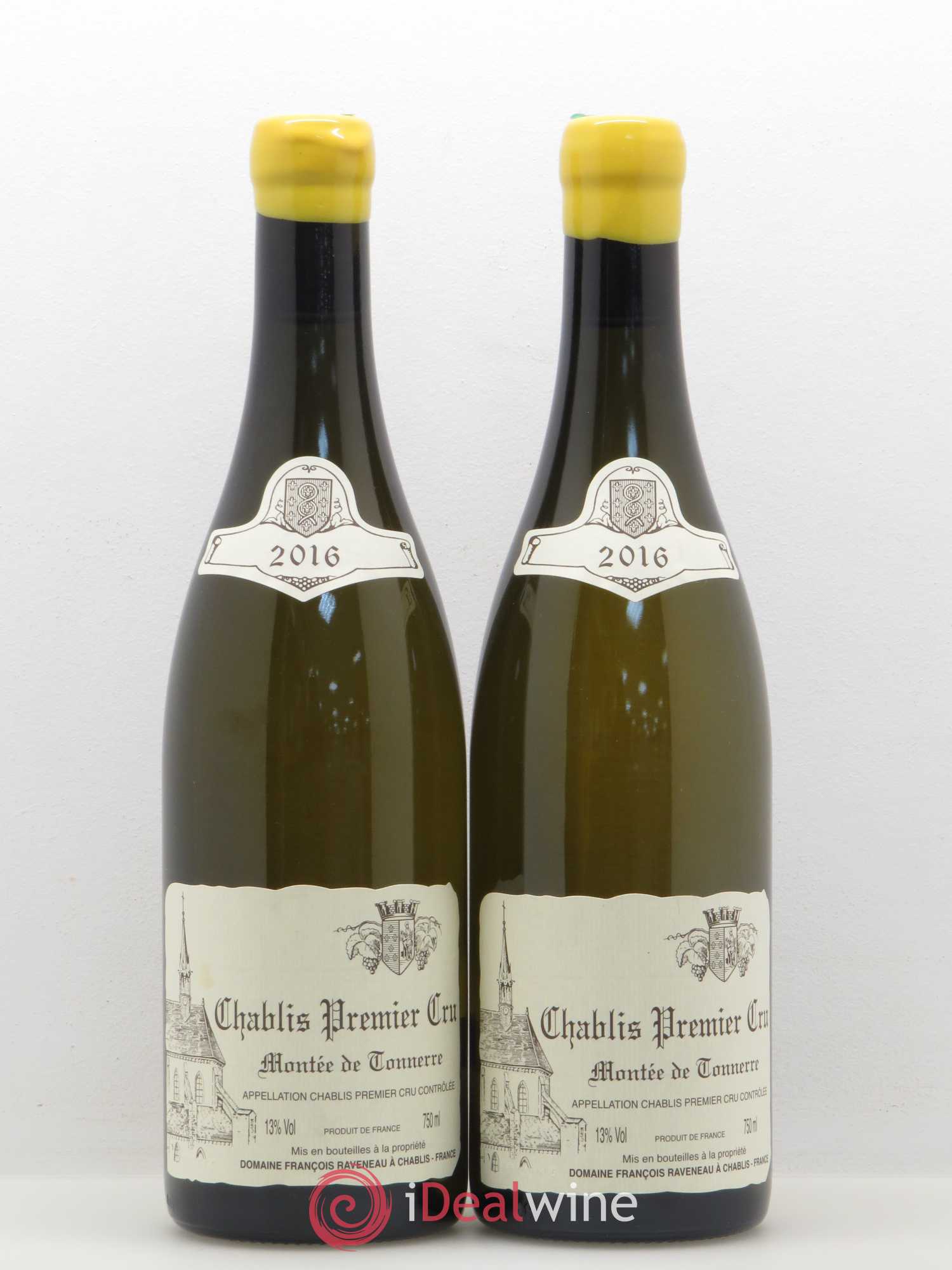 Chablis 1er Cru Montée de Tonnerre Raveneau (Domaine) 2016 - Lot de 2 bouteilles - 0