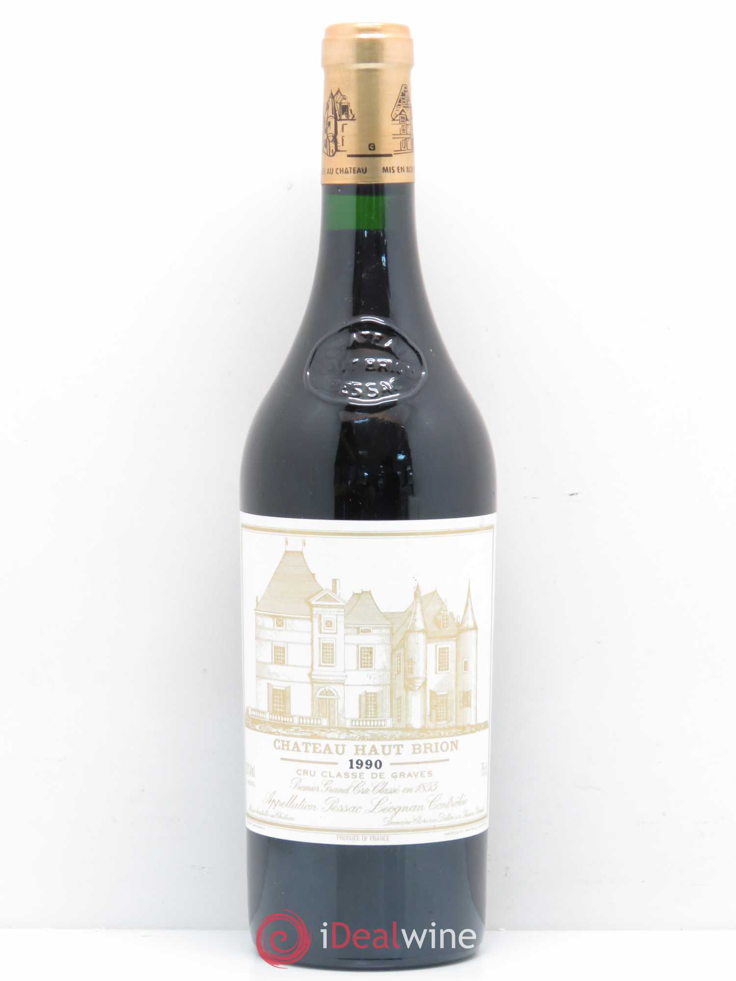 Château Haut Brion 1er Grand Cru Classé 1990 - Lot de 1 bouteille - 0