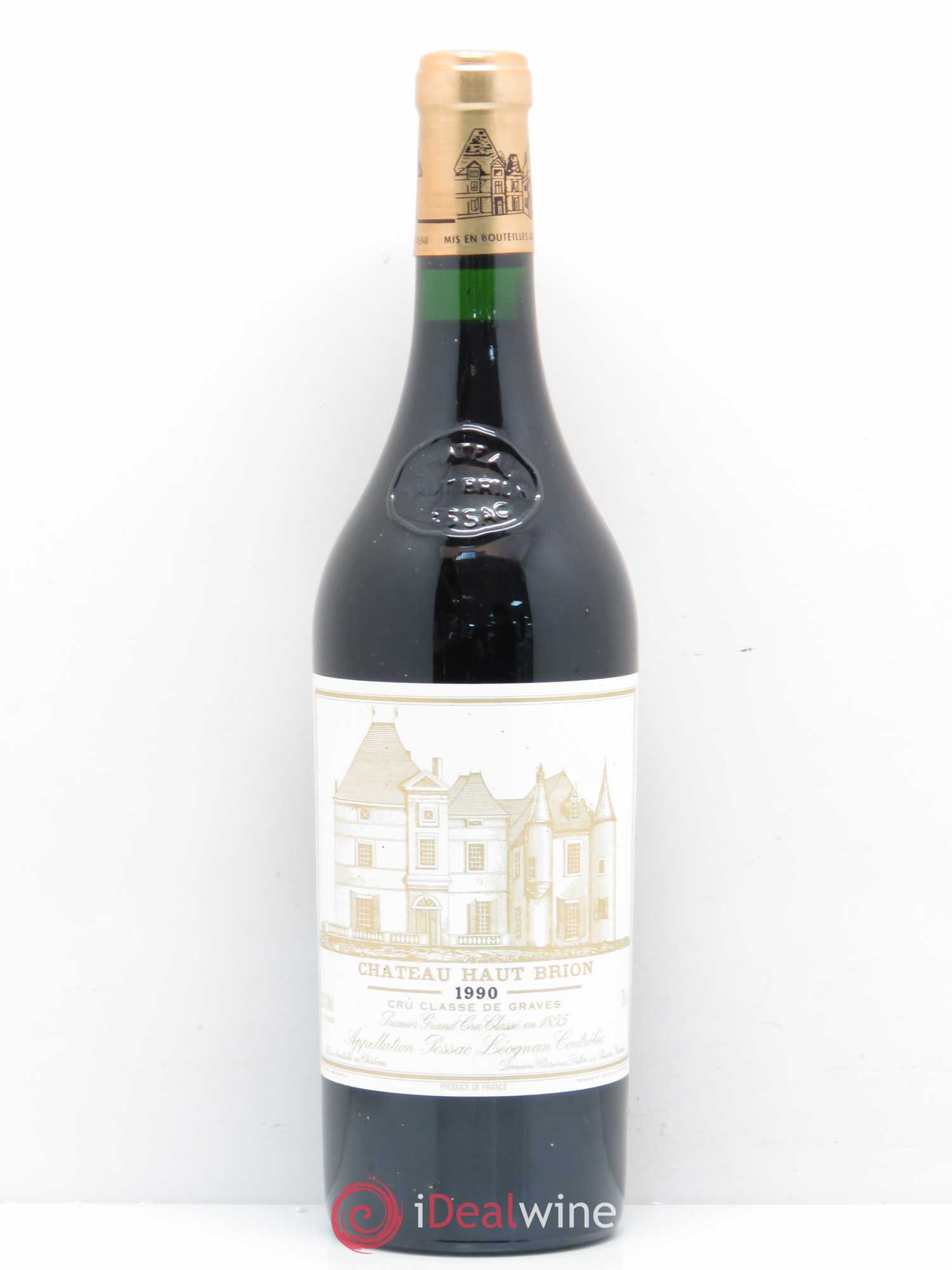 Château Haut Brion 1er Grand Cru Classé 1990 - Lot de 1 bouteille - 0