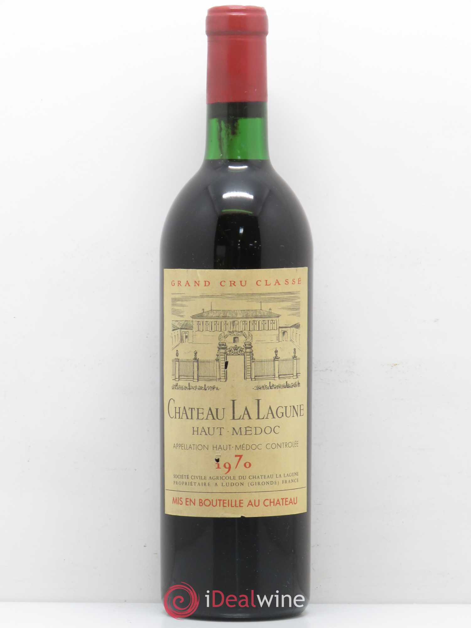 Château la Lagune 3ème Grand Cru Classé 1970 - Lot de 1 bouteille - 0