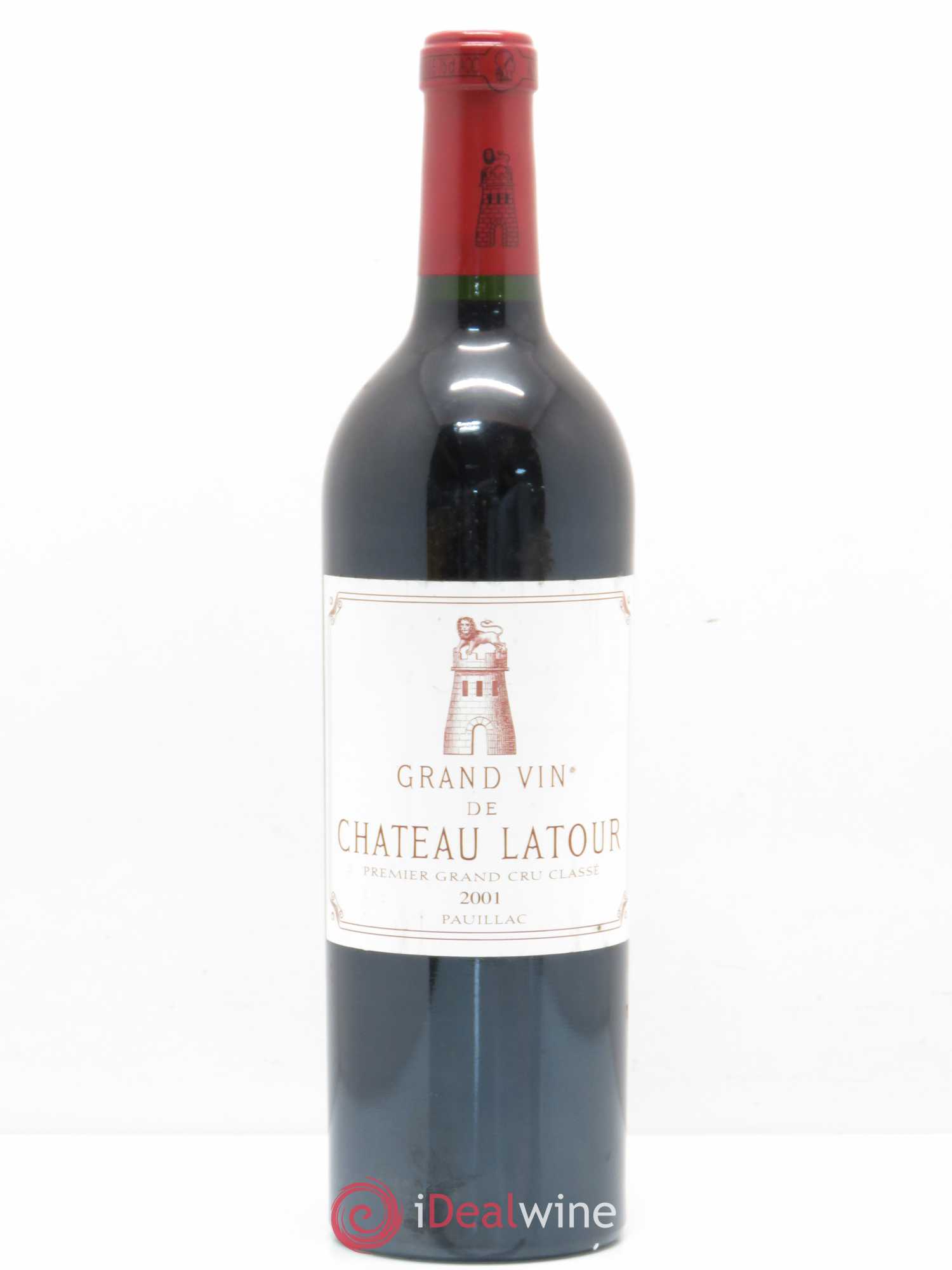 Château Latour 1er Grand Cru Classé 2001 - Lot de 1 bouteille - 0