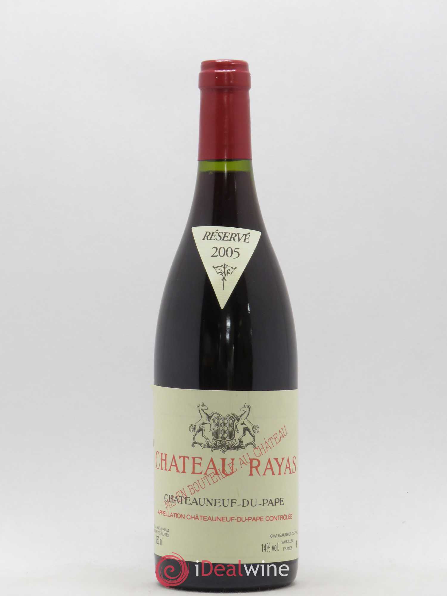 Châteauneuf-du-Pape Château Rayas Emmanuel Reynaud 2005 - Lot de 1 bouteille - 0