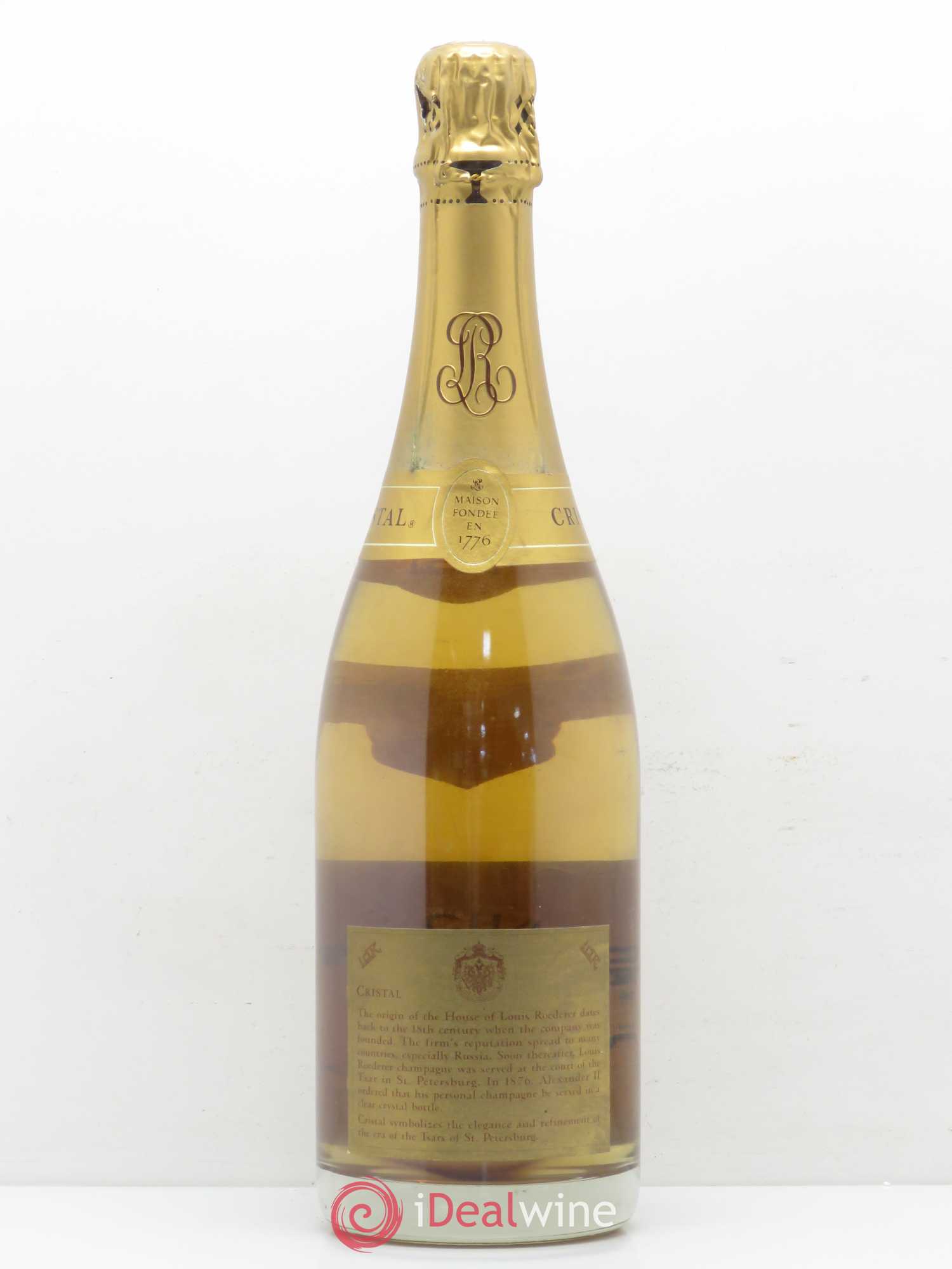 Cristal Louis Roederer 1989 - Lot de 1 bouteille - 1