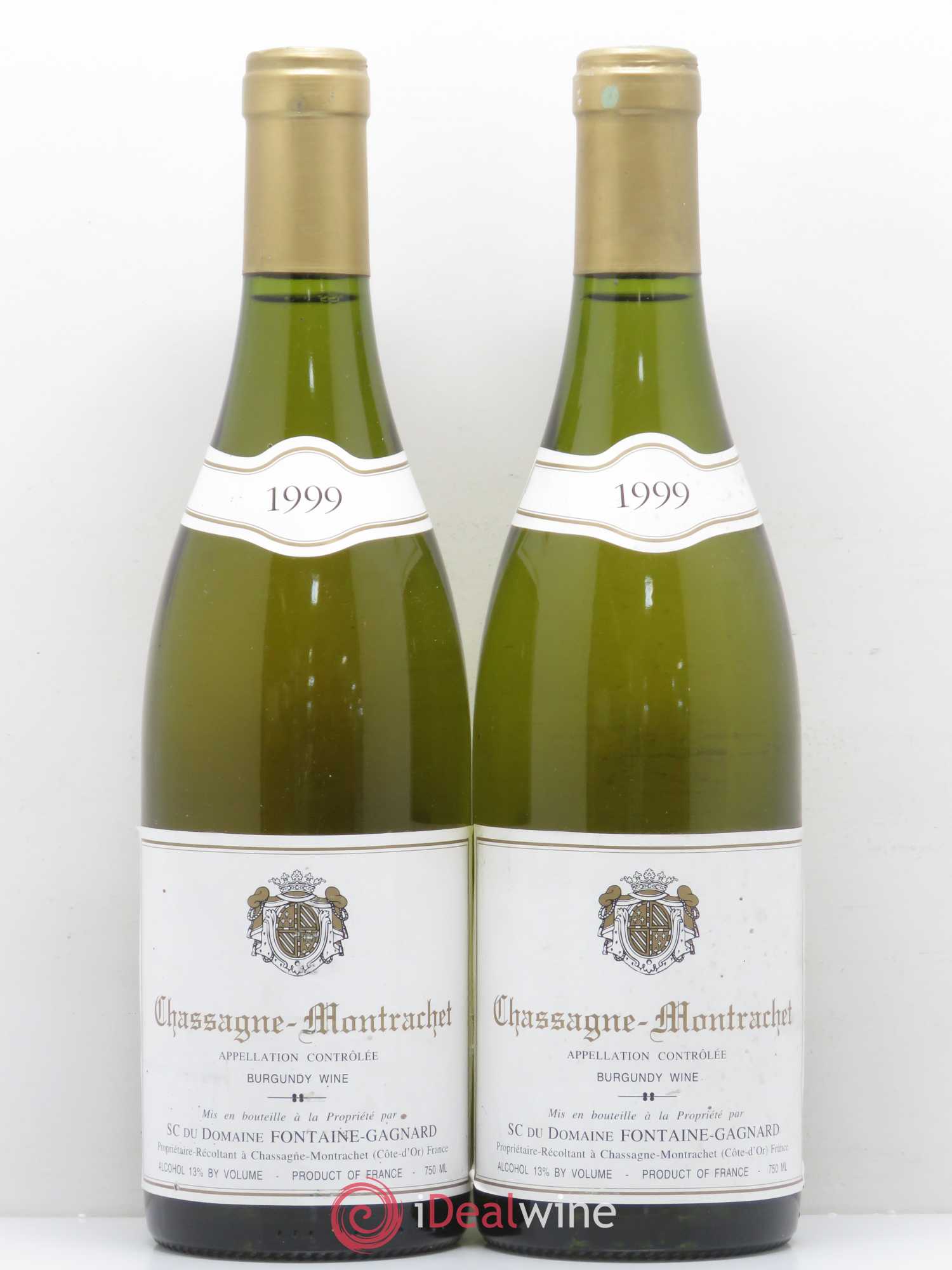 Chassagne-Montrachet Domaine Fontaine Gagnard 1999 - Posten von 2 Flaschen - 0