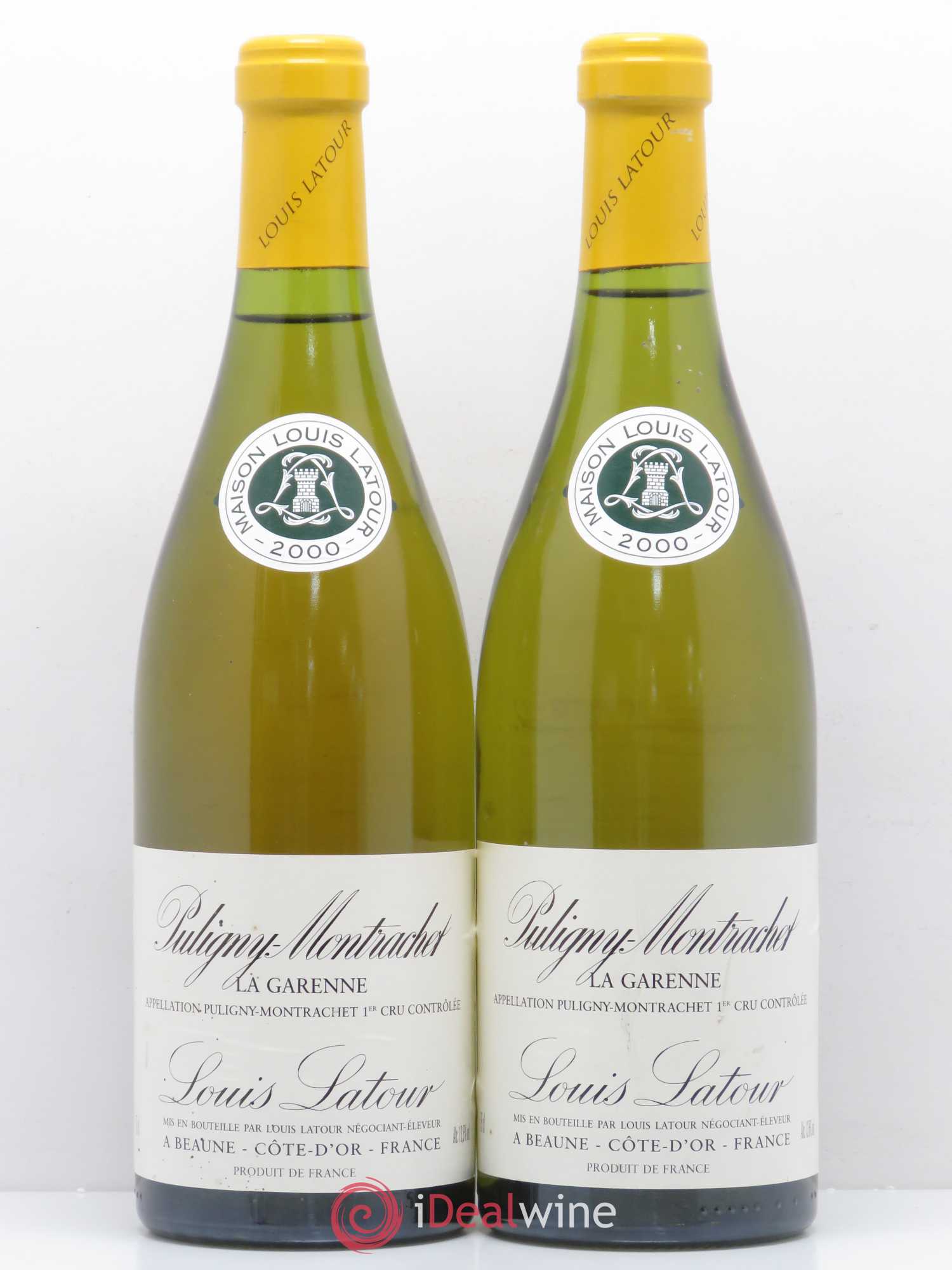 Puligny-Montrachet 1er Cru La Garenne Louis Latour 2000 - Lot de 2 bouteilles - 0