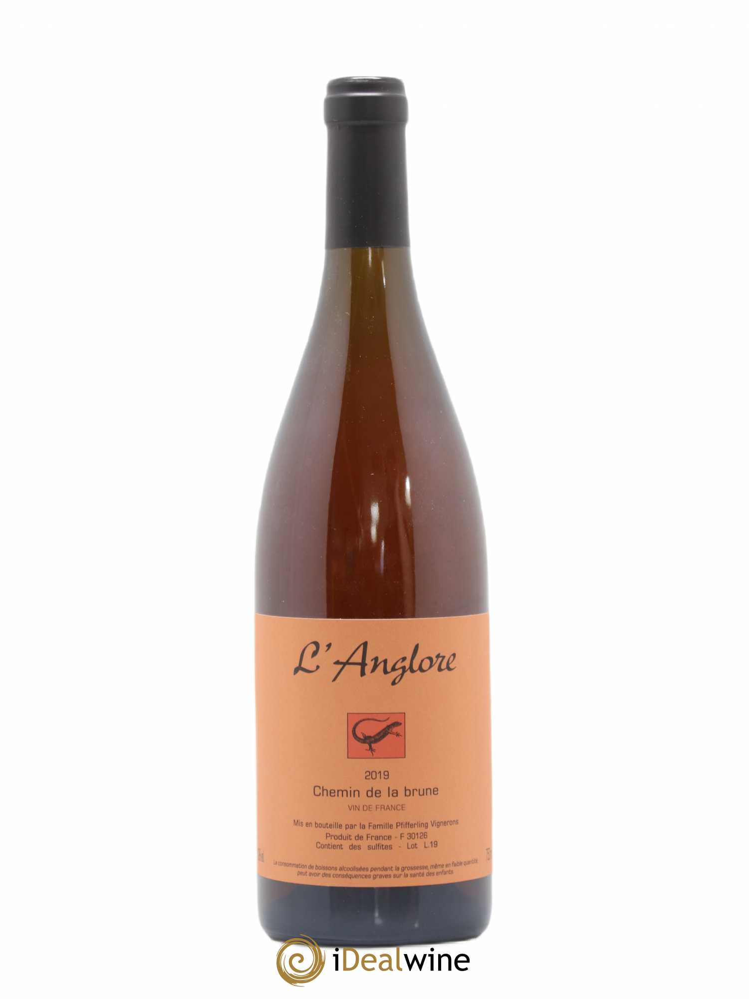 Vin de France Chemin de la brune L'Anglore 2019 - Lot de 1 bouteille - 0