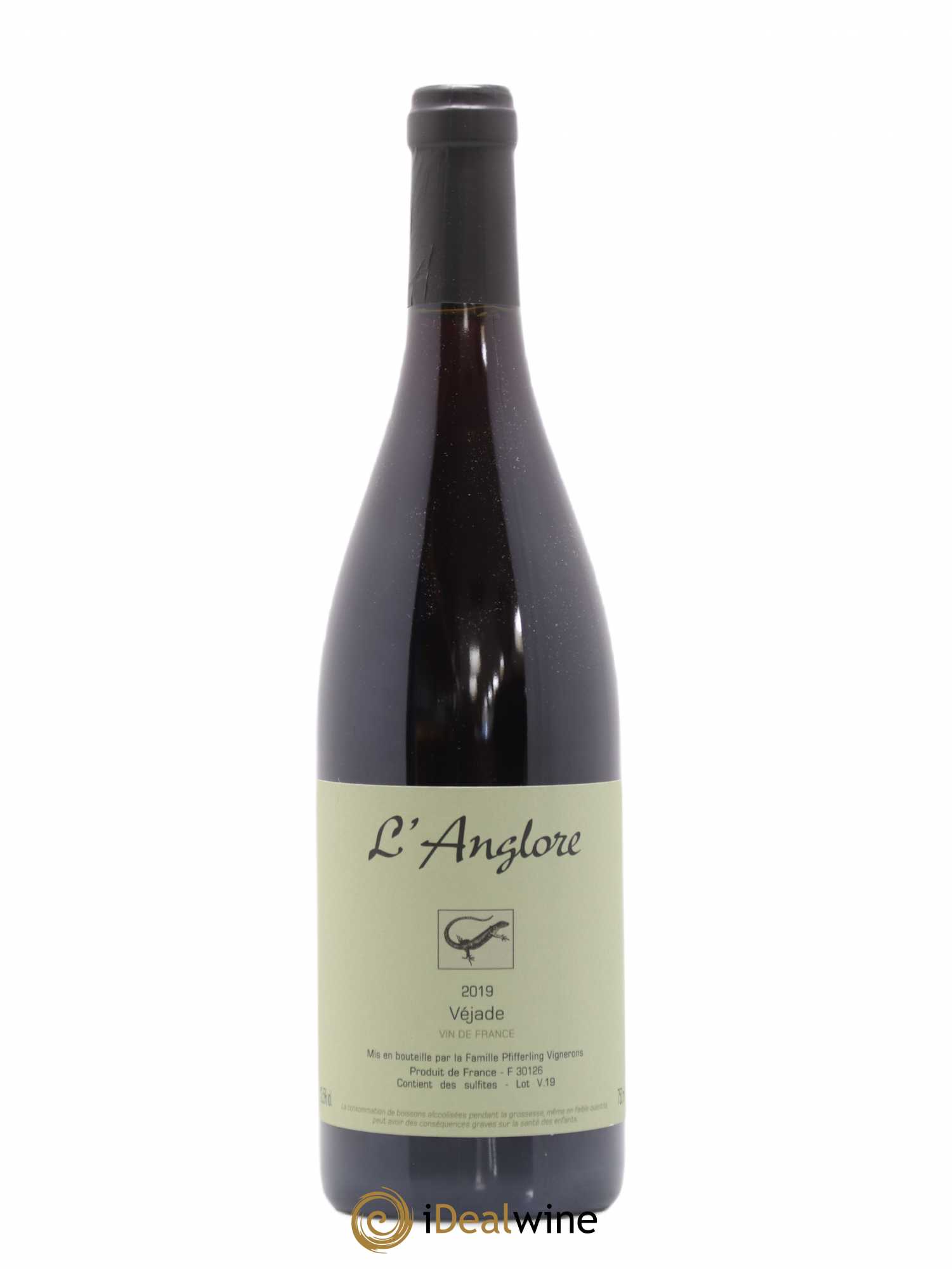 Vin de France Véjade L'Anglore 2019 - Lot de 1 bouteille - 0