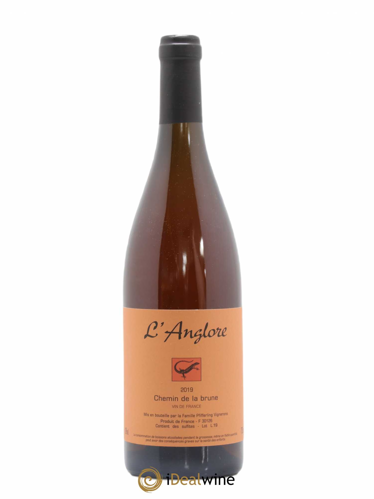 Vin de France Chemin de la brune L'Anglore 2019 - Lot de 1 bouteille - 0