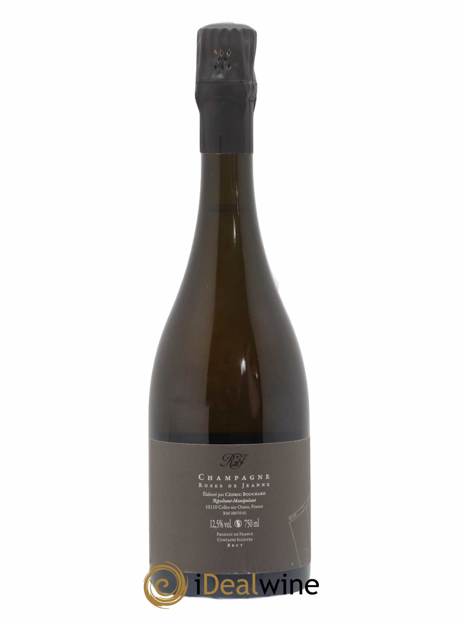 Roses de Jeanne Côte de Val Vilaine Blanc de Noirs Cédric Bouchard 2020 - Lot de 1 bouteille - 1