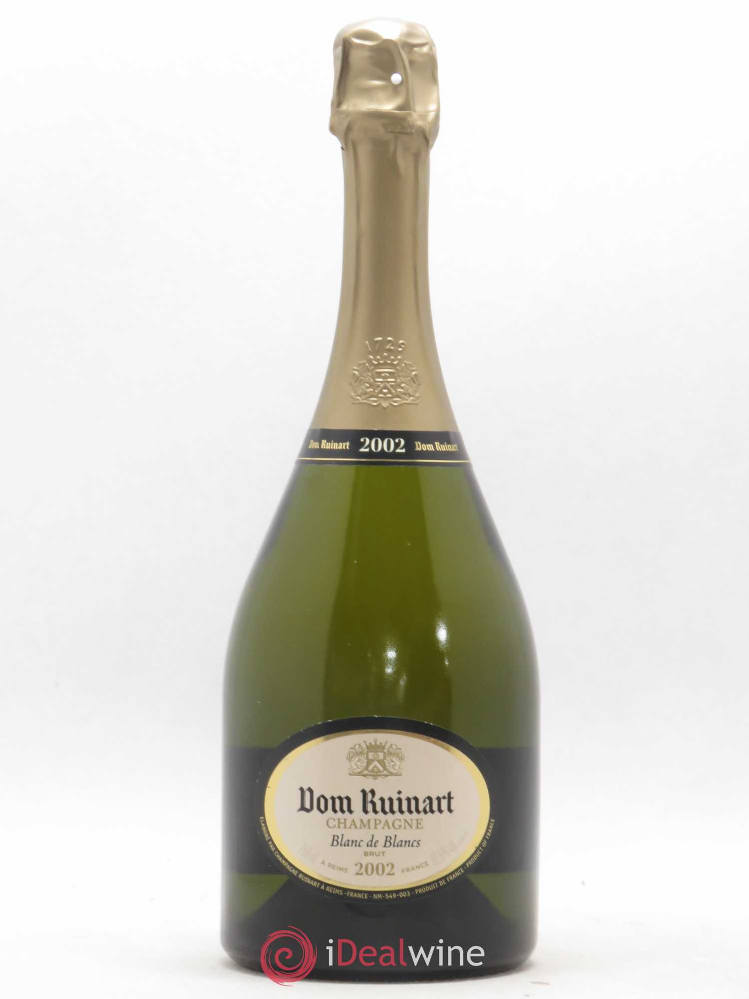 Dom Ruinart Brut Ruinart 2002 - Lot de 1 bouteille - 0