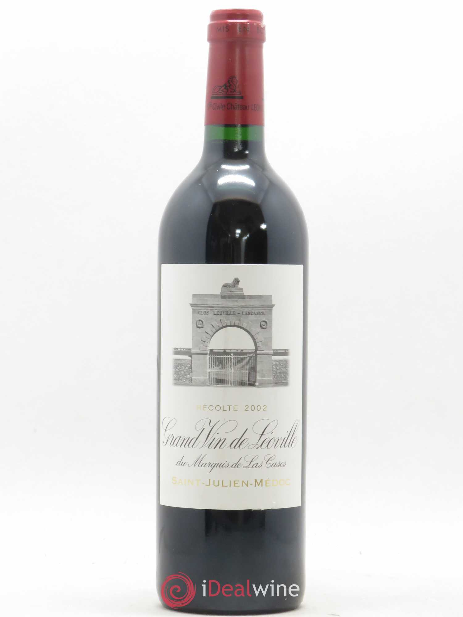 Château Léoville Las Cases 2ème Grand Cru Classé 2002 - Lot de 1 bouteille - 0