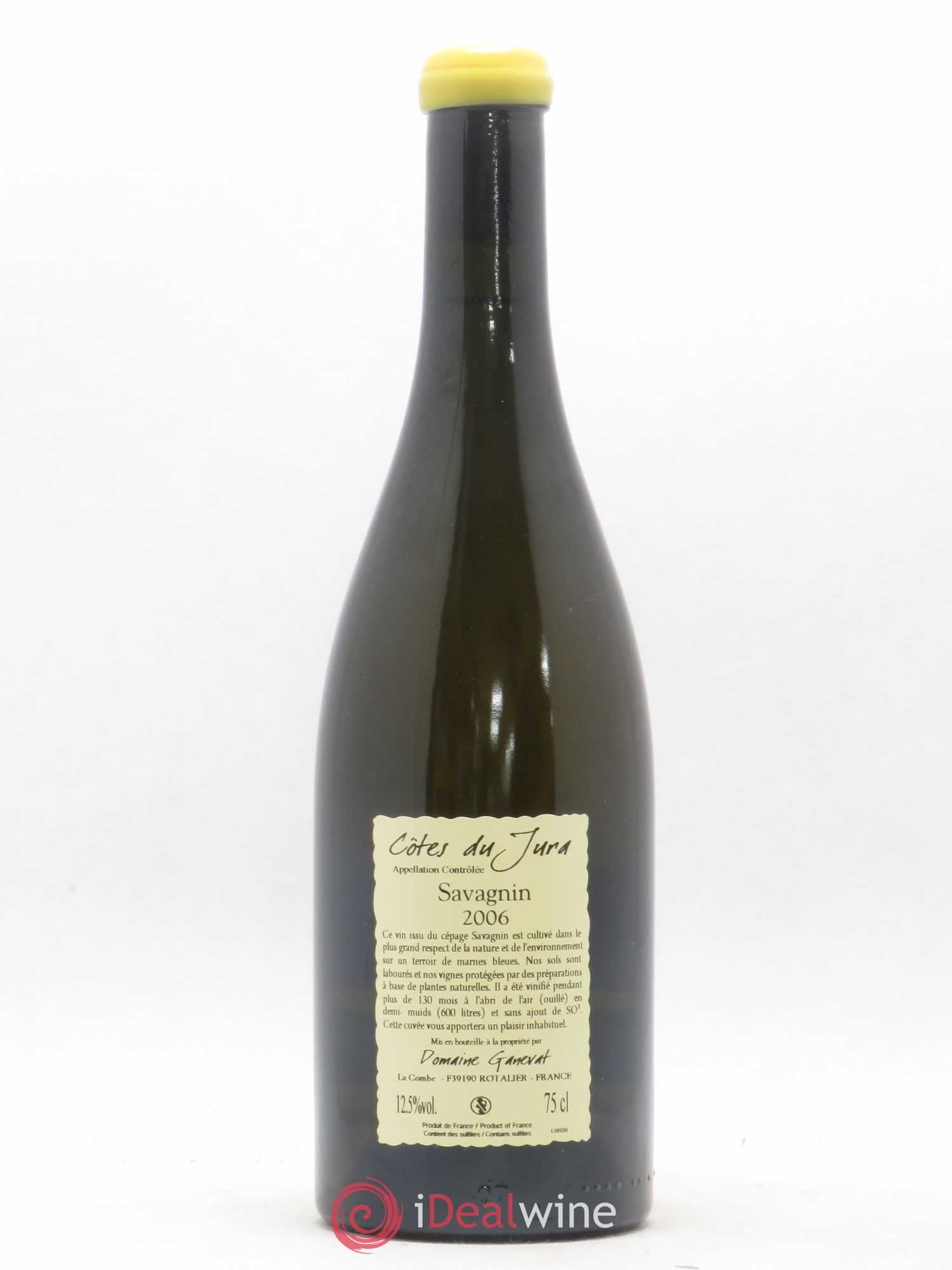 Côtes du Jura Les Vignes de mon Père Jean-François Ganevat (Domaine) 2006 - Lot de 1 bouteille - 1