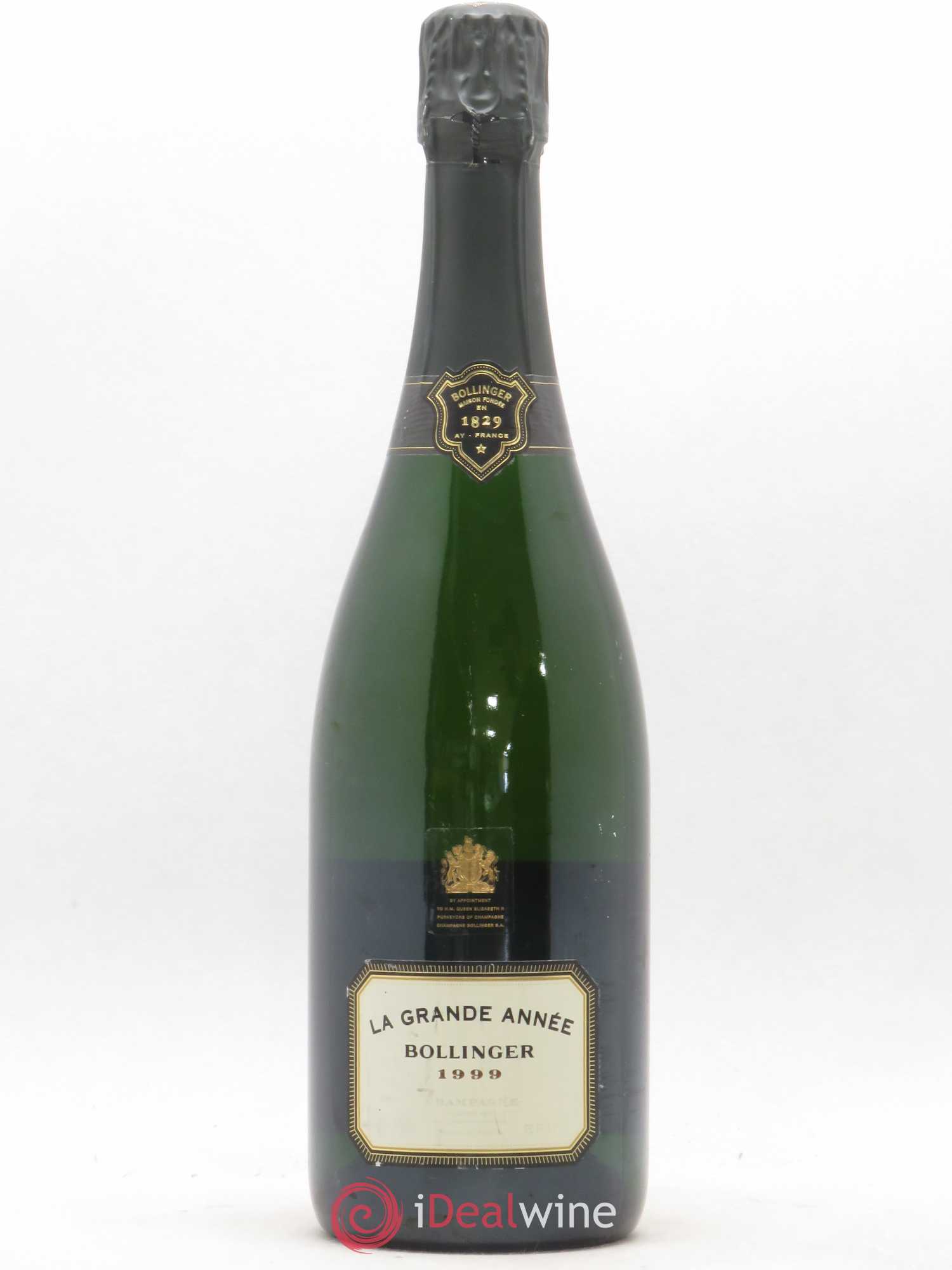 La Grande Année Brut Bollinger 1999 - Lot de 1 bouteille - 0