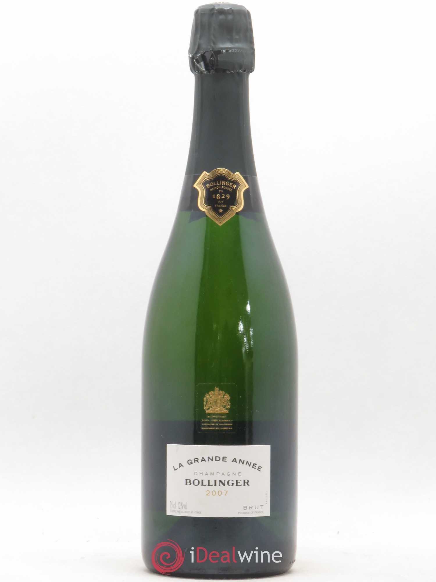 La Grande Année Brut Bollinger 2007 - Lot de 1 bouteille - 0