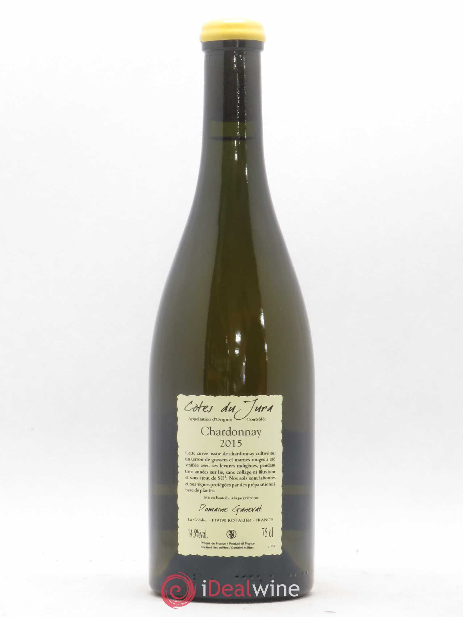 Côtes du Jura Les Gryphées Vieilles Vignes Jean-François Ganevat (Domaine) 2015 - Lot de 1 bouteille - 1