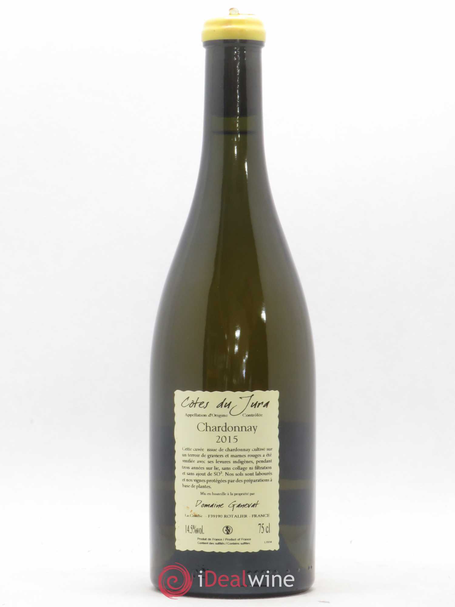 Côtes du Jura Les Gryphées Vieilles Vignes Jean-François Ganevat (Domaine) 2015 - Lot de 1 bouteille - 1