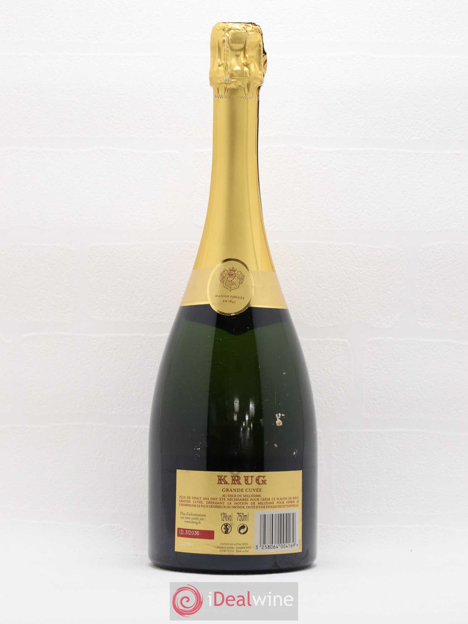 Grande Cuvée - 161ème édition Krug - Lot de 1 bouteille - 1