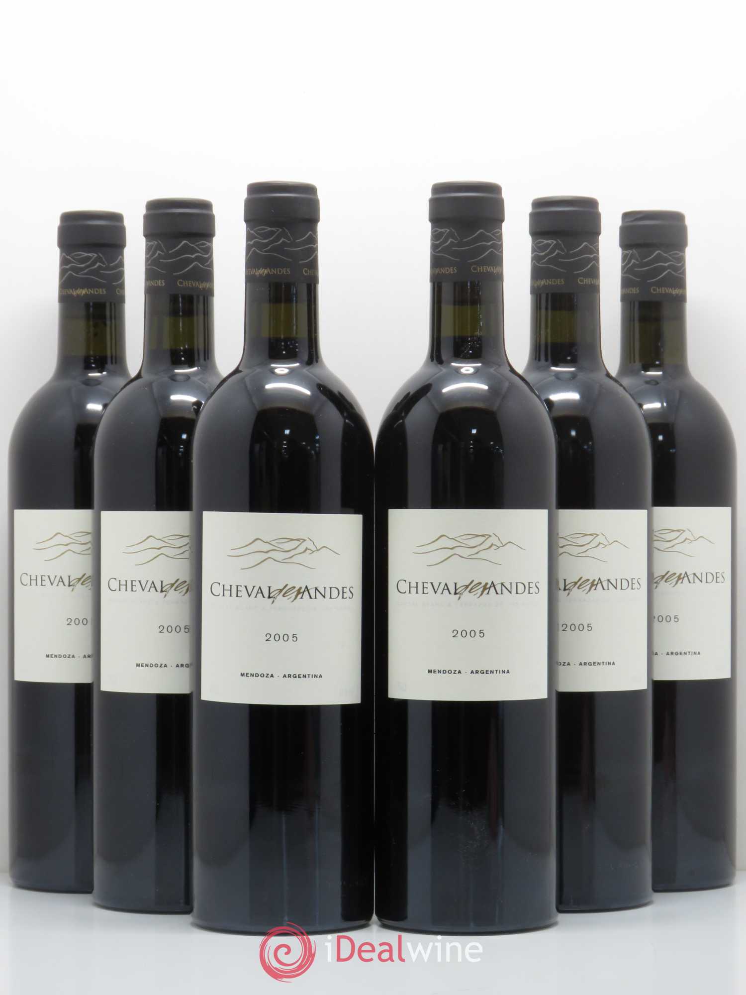 Mendoza Cheval des Andes 2005 - Lot de 6 bouteilles - 0