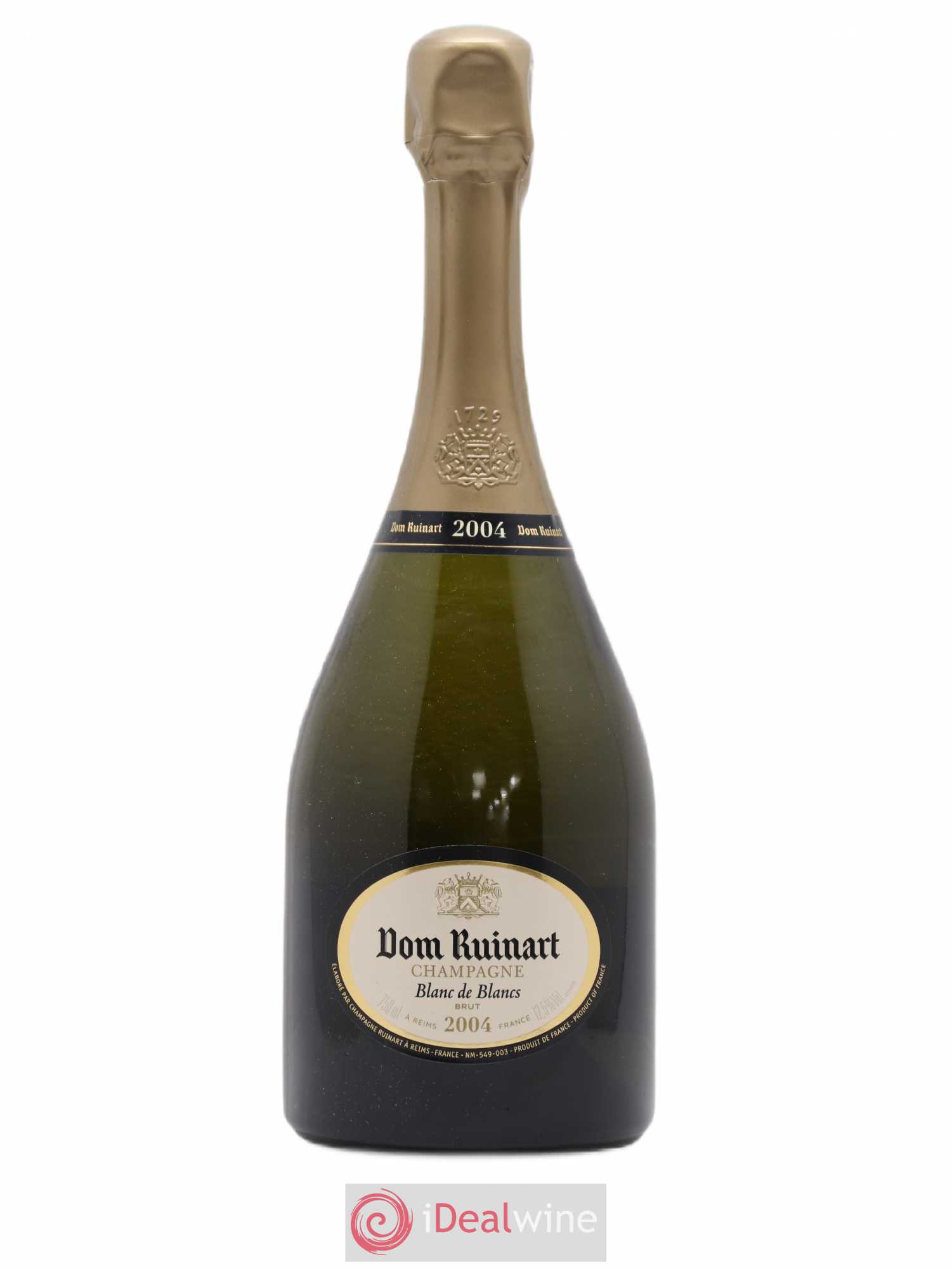Dom Ruinart Brut Ruinart 2004 - Lot de 1 bouteille - 0