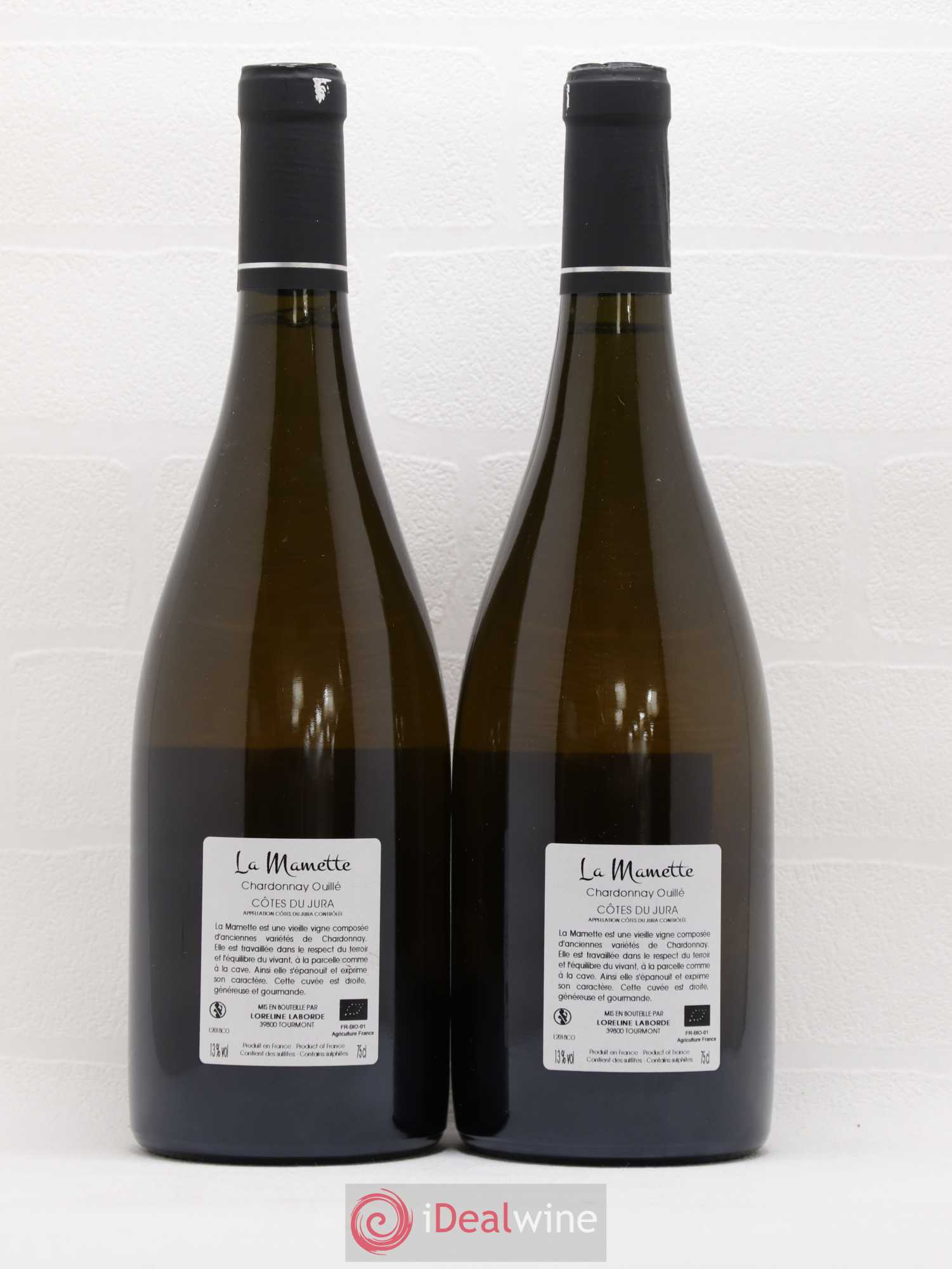 Côtes du Jura Chardonnay La Mamette Les Granges Paquenesses 2018 - Lot de 2 bouteilles - 1