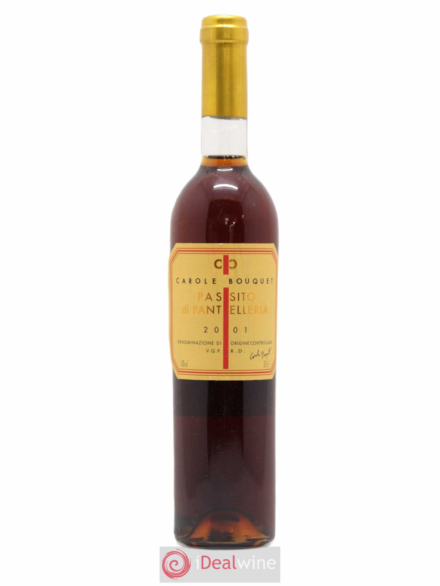 Passito di Pantelleria DOC Carole Bouquet 50Cl 2001 - Lot de 1 bouteille - 0