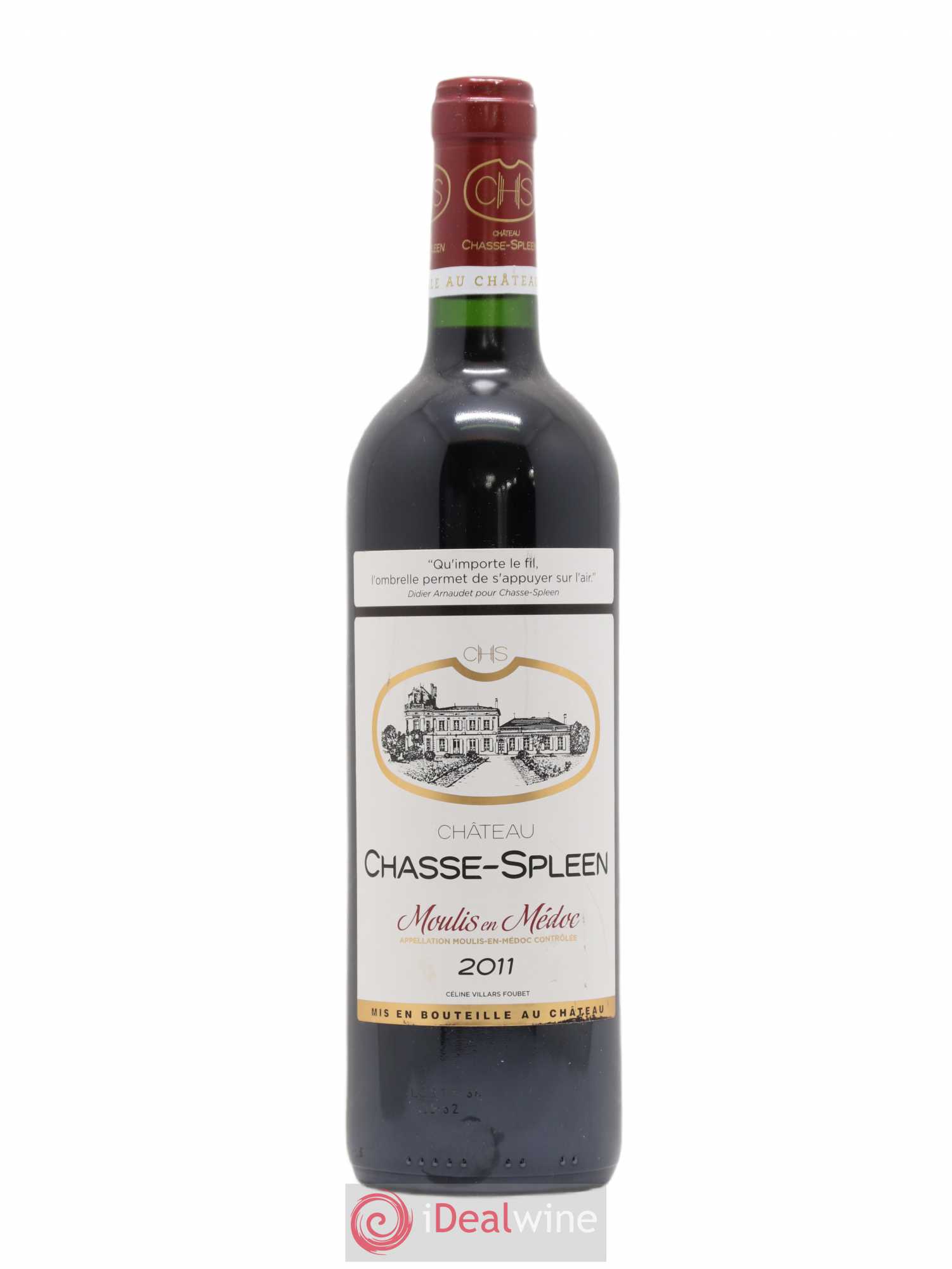 Château Chasse Spleen 2011 - Lot de 1 bouteille - 0