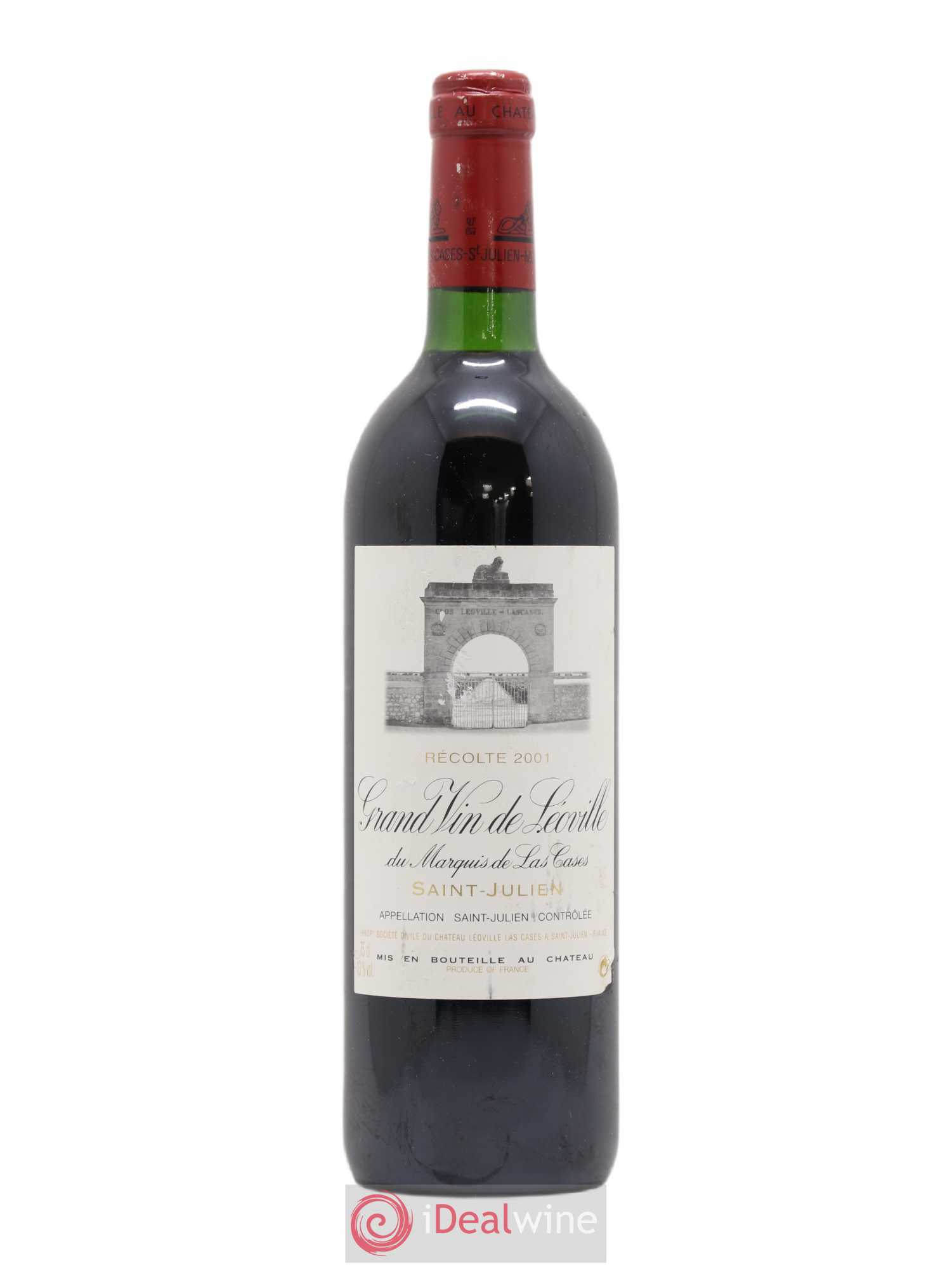 Château Léoville Las Cases 2ème Grand Cru Classé 2001 - Lot de 1 bouteille - 0
