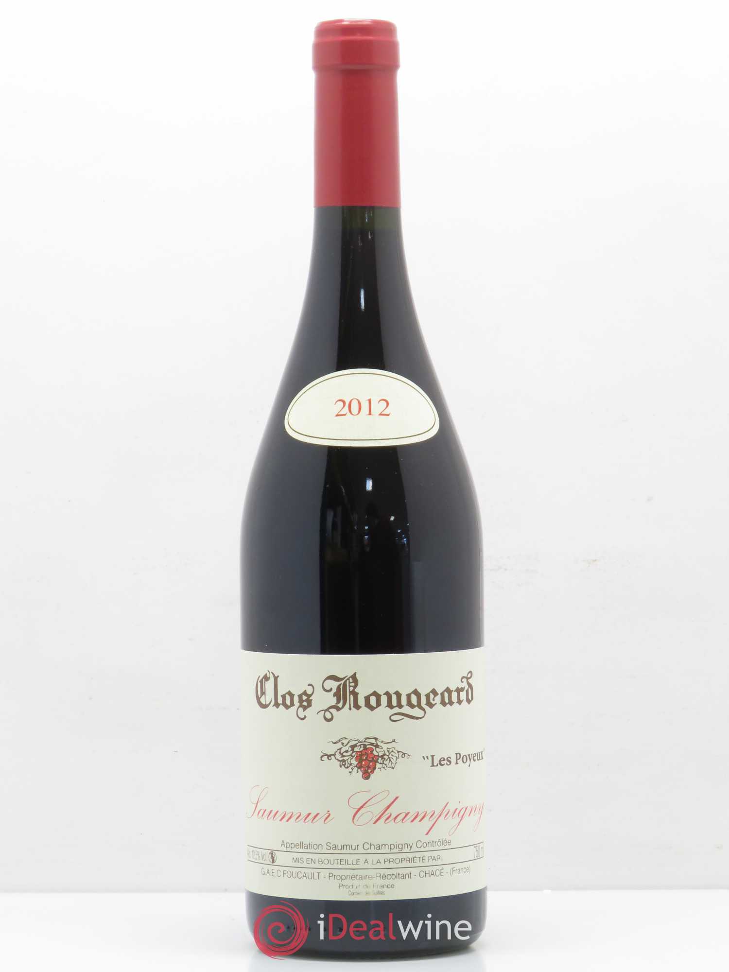 Saumur-Champigny Les Poyeux Clos Rougeard 2012 - Lot de 1 bouteille - 0