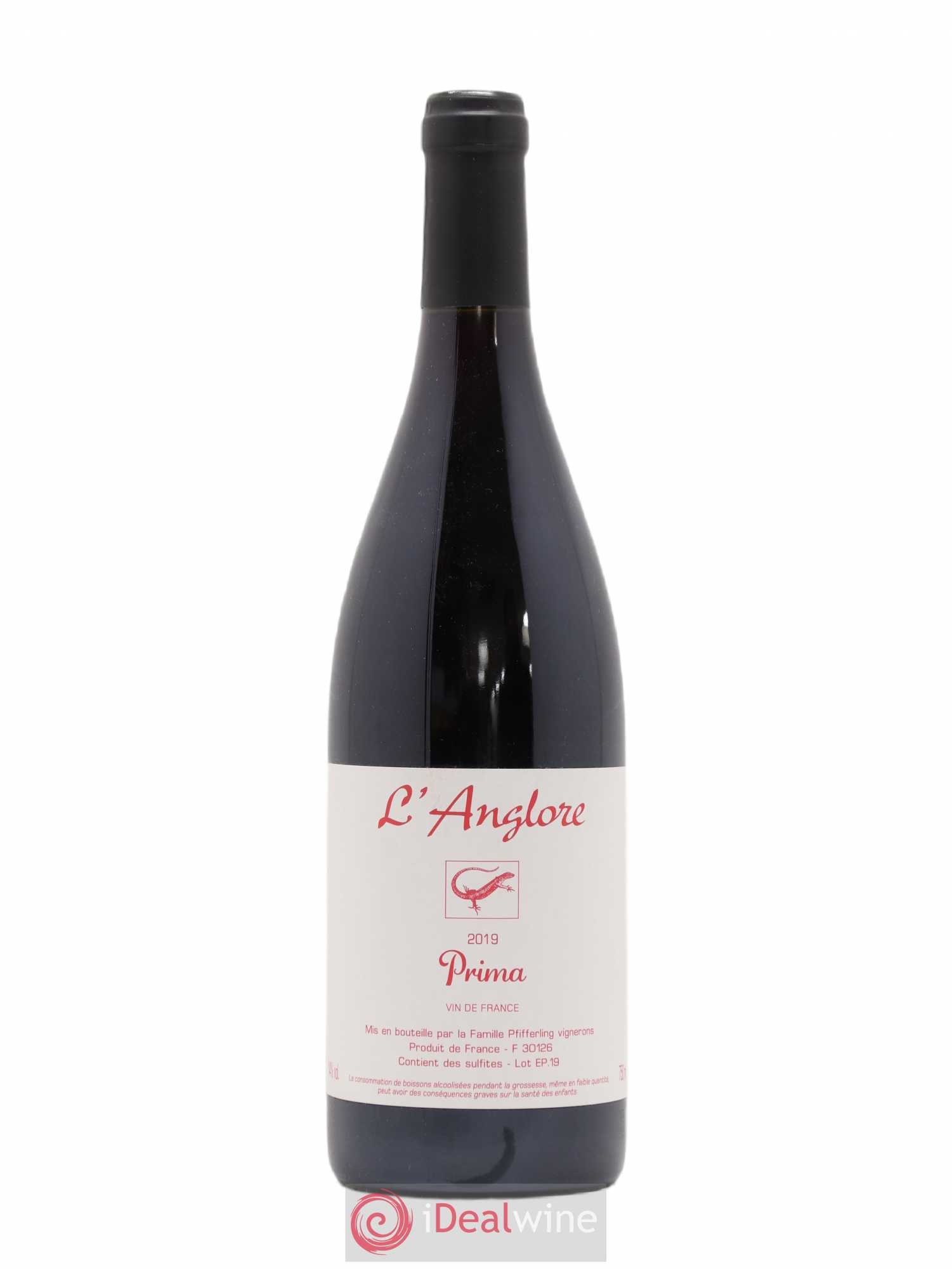 Vin de France Prima L'Anglore 2019 - Lot de 1 bouteille - 0
