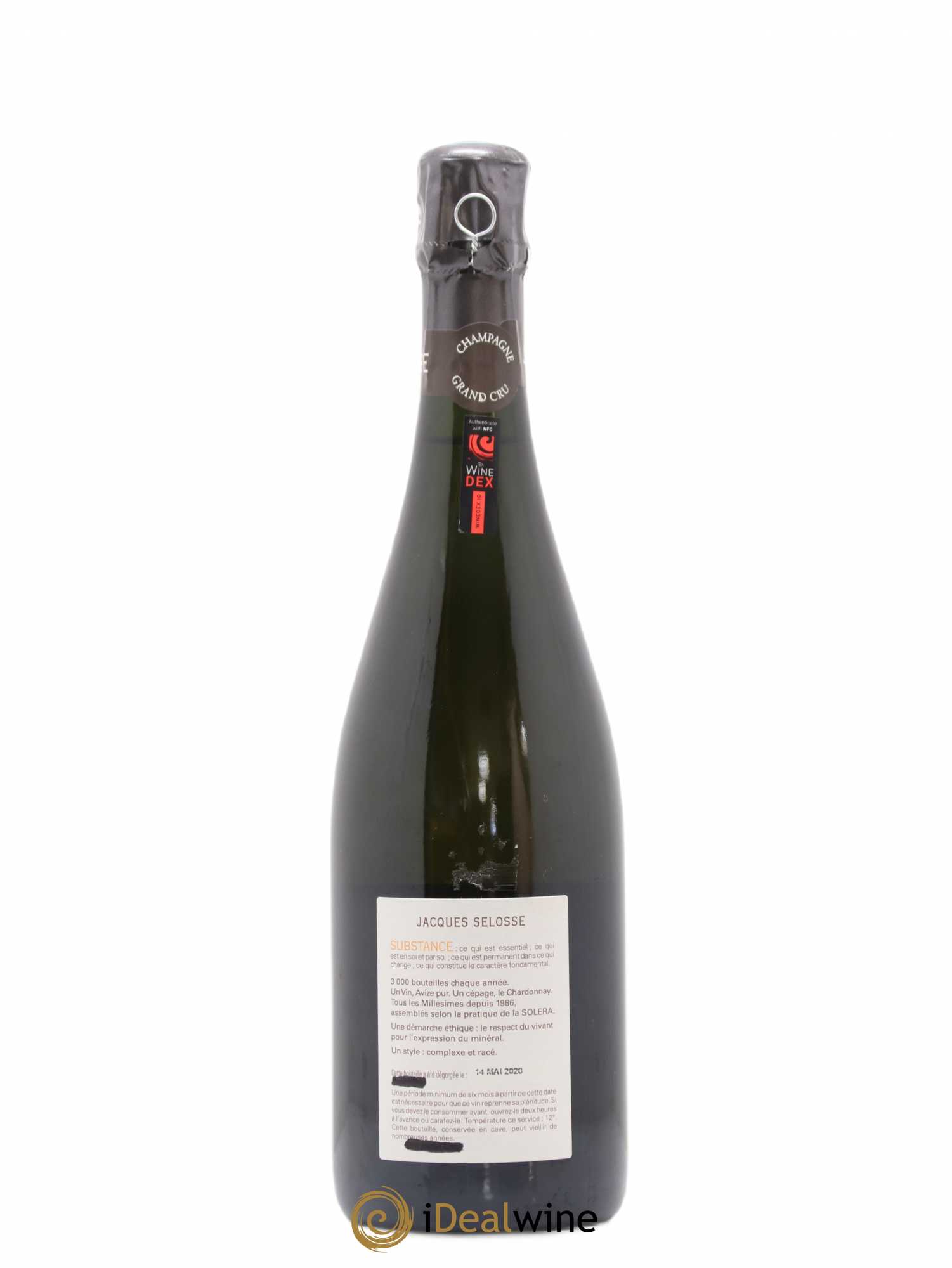 Substance Jacques Selosse - Lot de 1 bouteille - 1