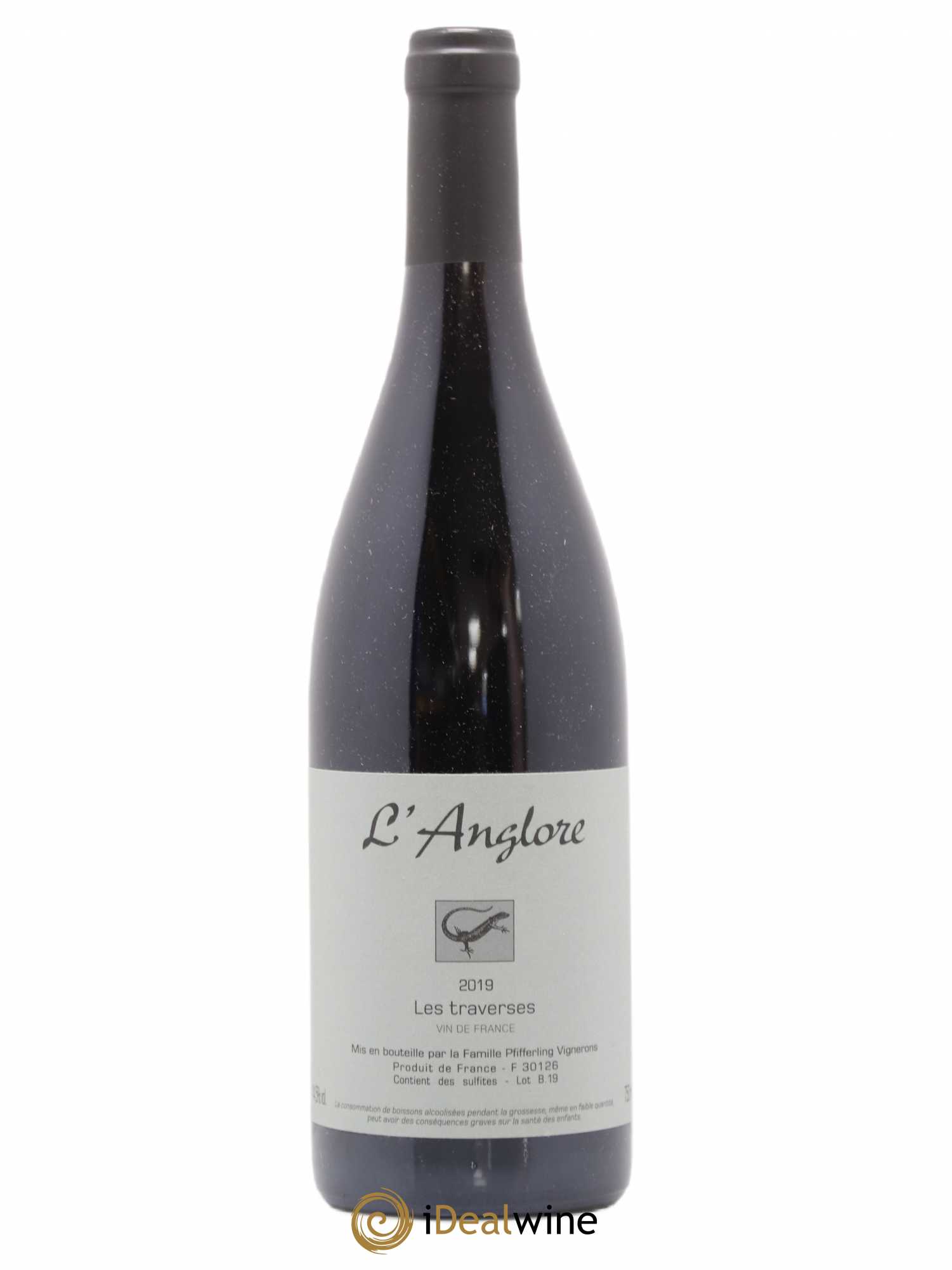 Vin de France Les Traverses L'Anglore 2019 - Lot de 1 bouteille - 0
