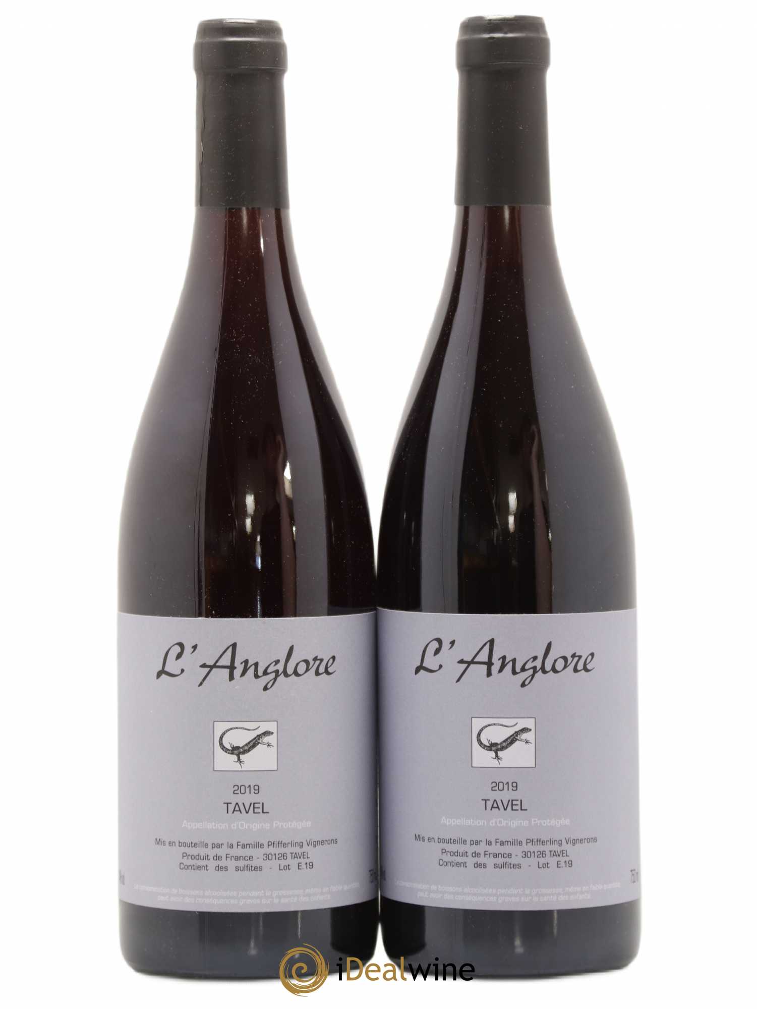 Tavel L'Anglore 2019 - Posten von 2 Flaschen - 0