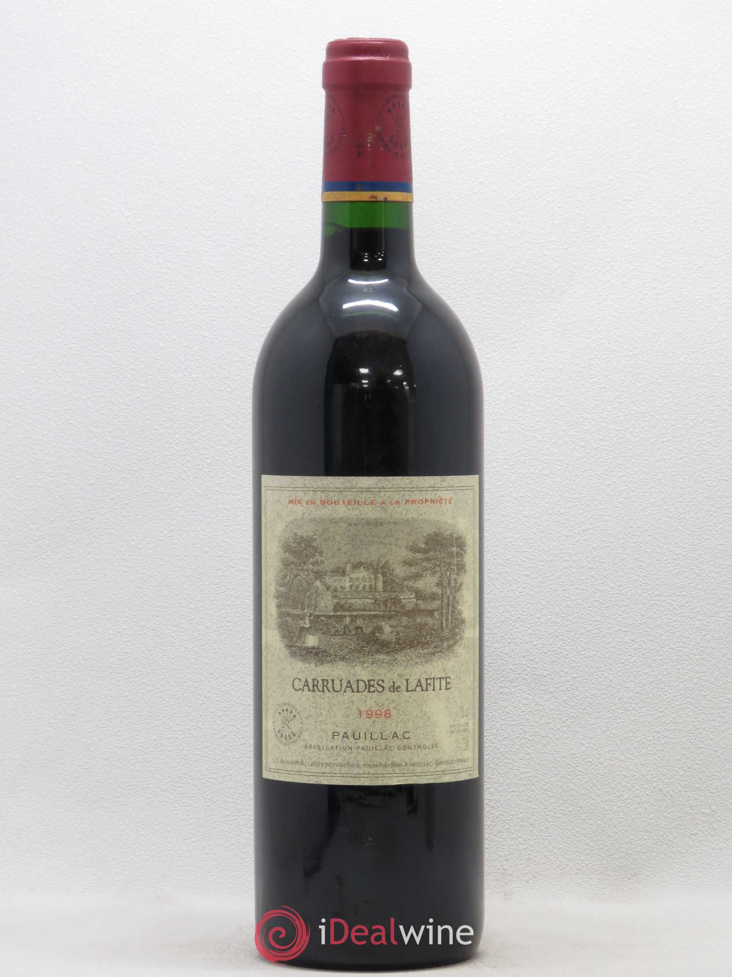 Carruades de Lafite Rothschild Second Vin 1998 - Lot de 1 bouteille - 0