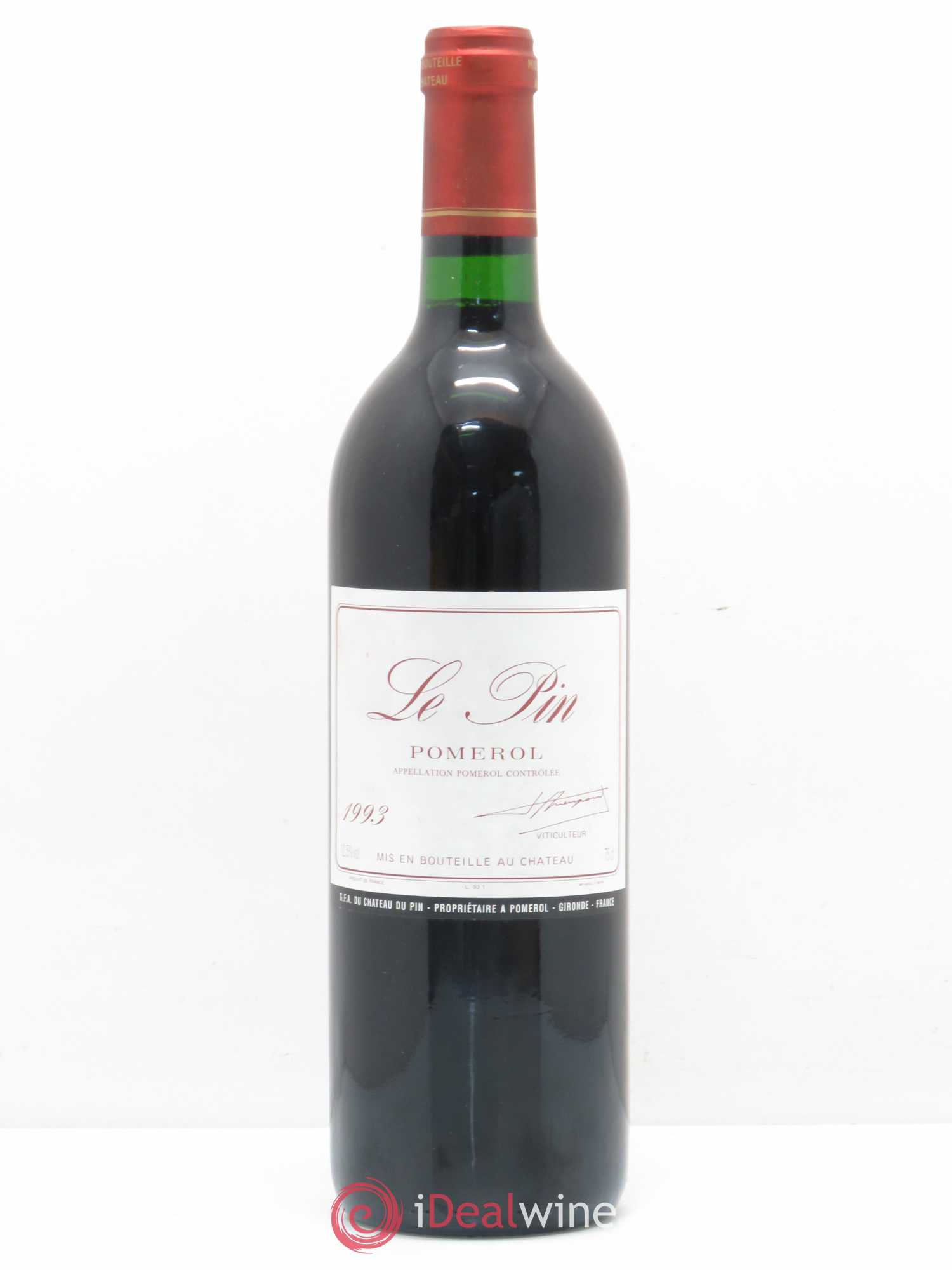 Château Le Pin 1993 - Lot de 1 bouteille - 0
