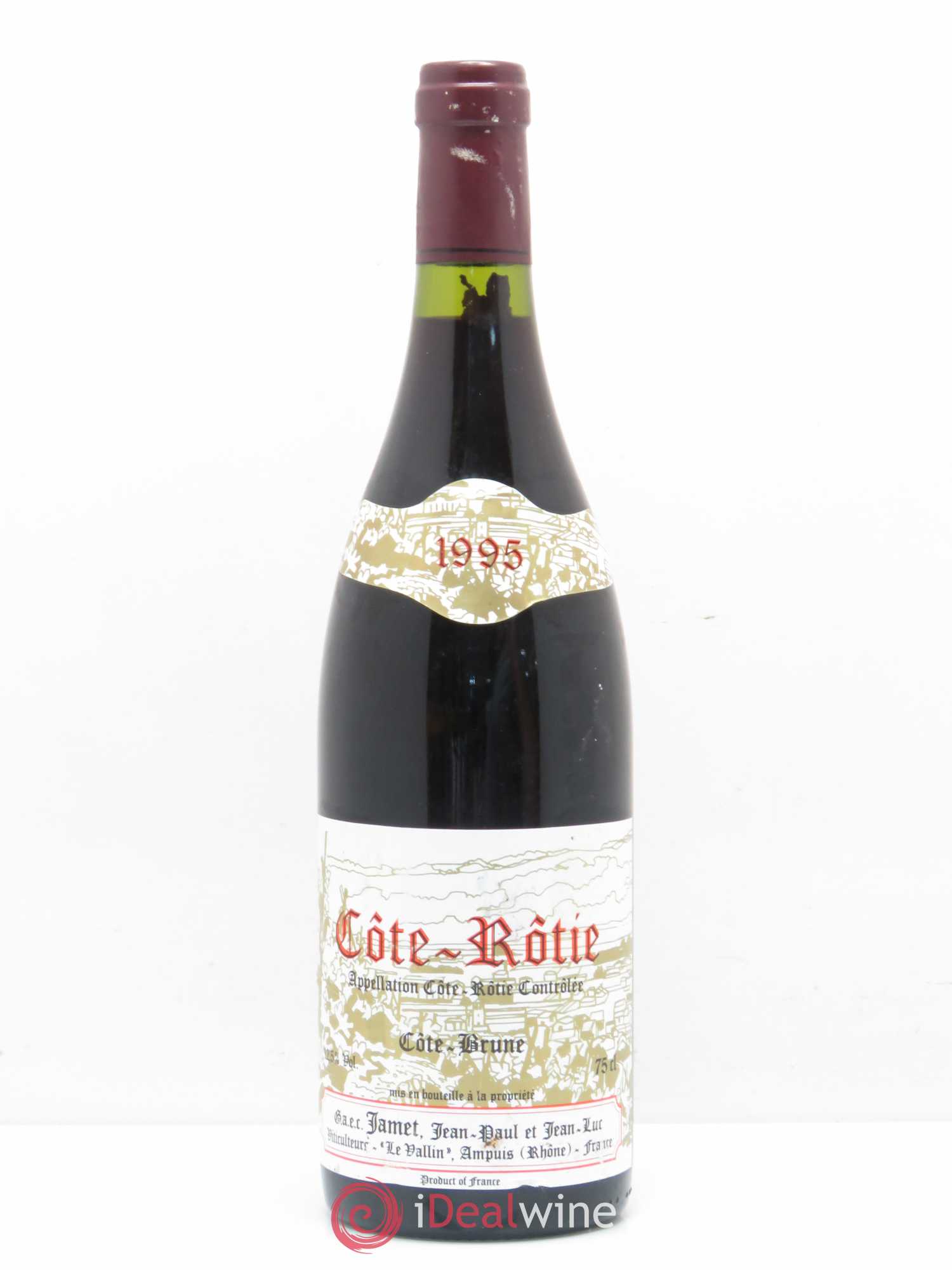 Côte-Rôtie Côte Brune Jamet (Domaine) 1995 - Lot de 1 bouteille - 0