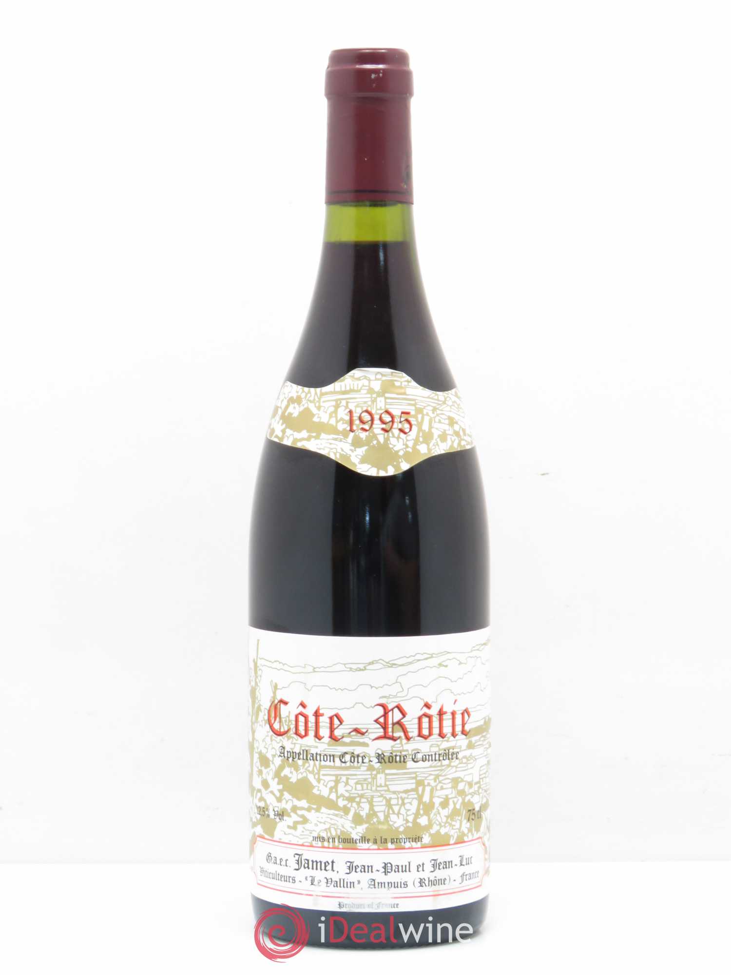 Côte-Rôtie Jamet (Domaine) 1995 - Lot de 1 bouteille - 0