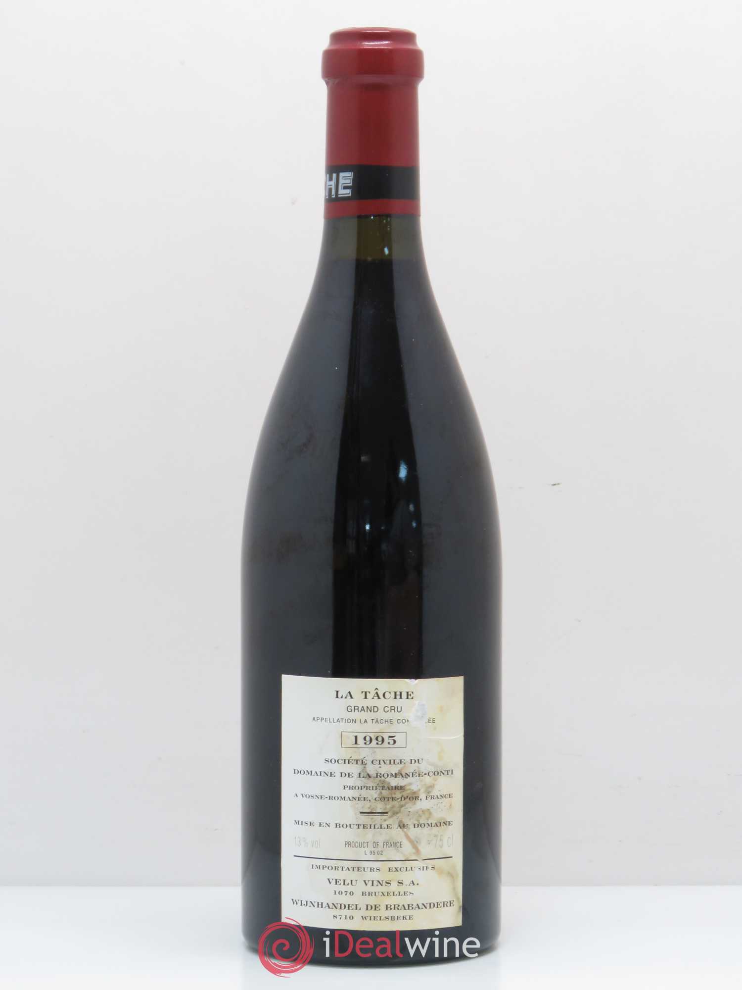 La Tâche Grand Cru Domaine de la Romanée-Conti 1995 - Lot de 1 bouteille - 1