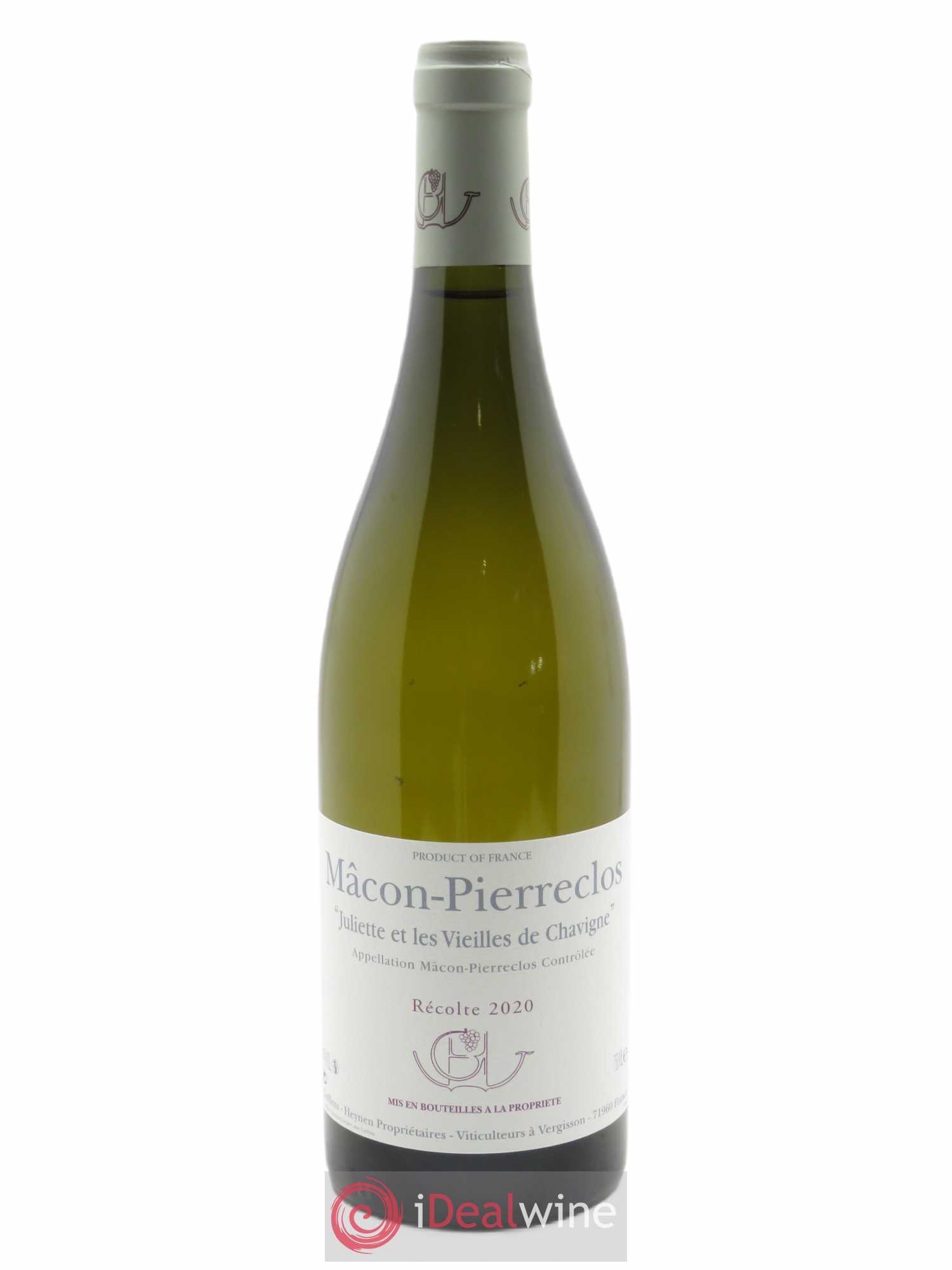 Mâcon-Pierreclos Juliette et Les Vieilles de Chavigne Guffens-Heynen 2020 - Lot de 1 bouteille - 0
