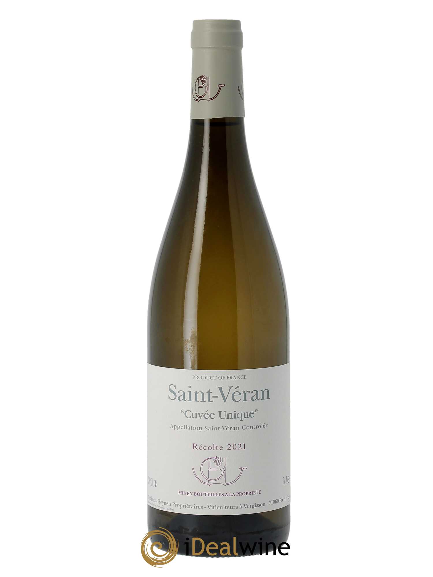 Saint-Véran Cuvée Unique Guffens-Heynen 2021 - Lot of 1 bottle - 0