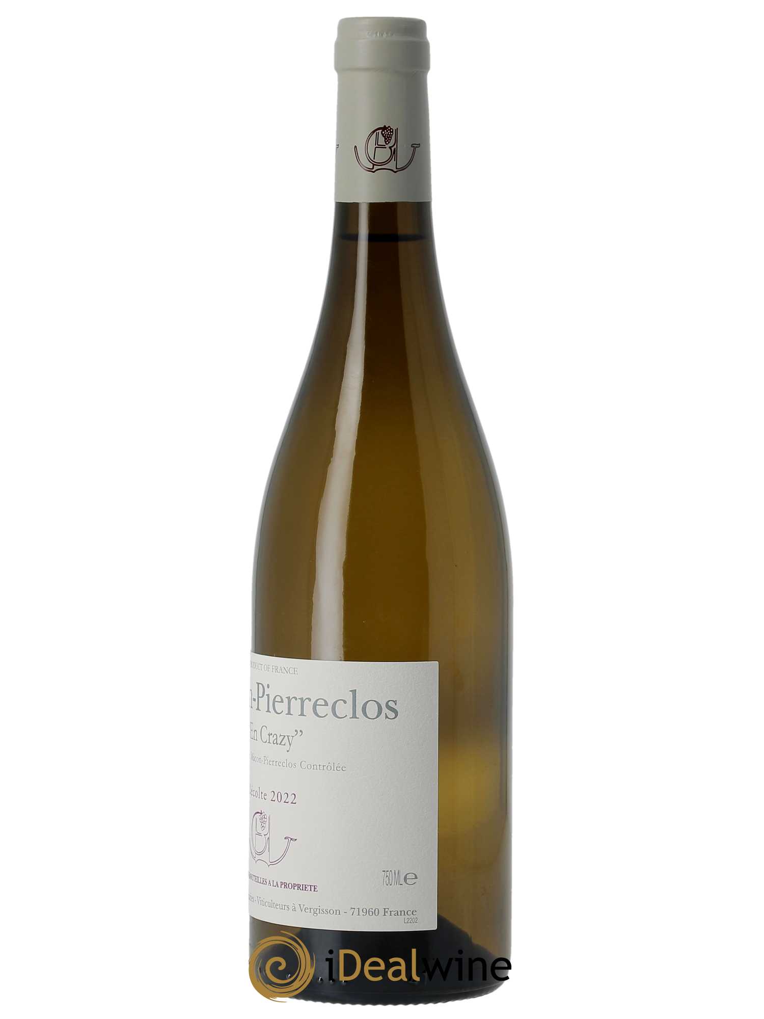 Mâcon Pierreclos En Crazy Guffens-Heynen 2022 - Lot de 1 bouteille - 1