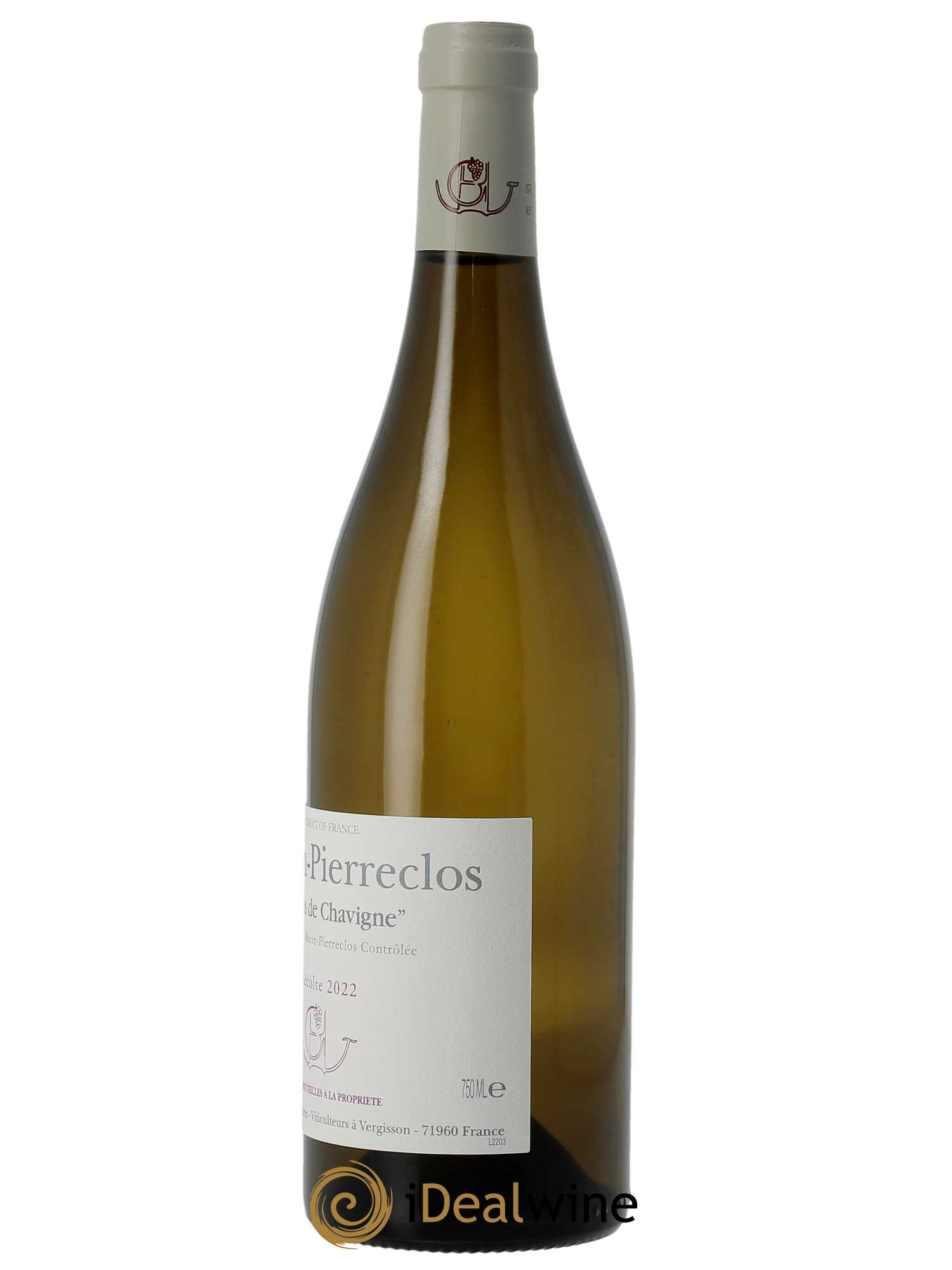 Mâcon Pierreclos 1er Jus de Chavigne Guffens-Heynen 2022 - Lot de 1 bouteille - 1